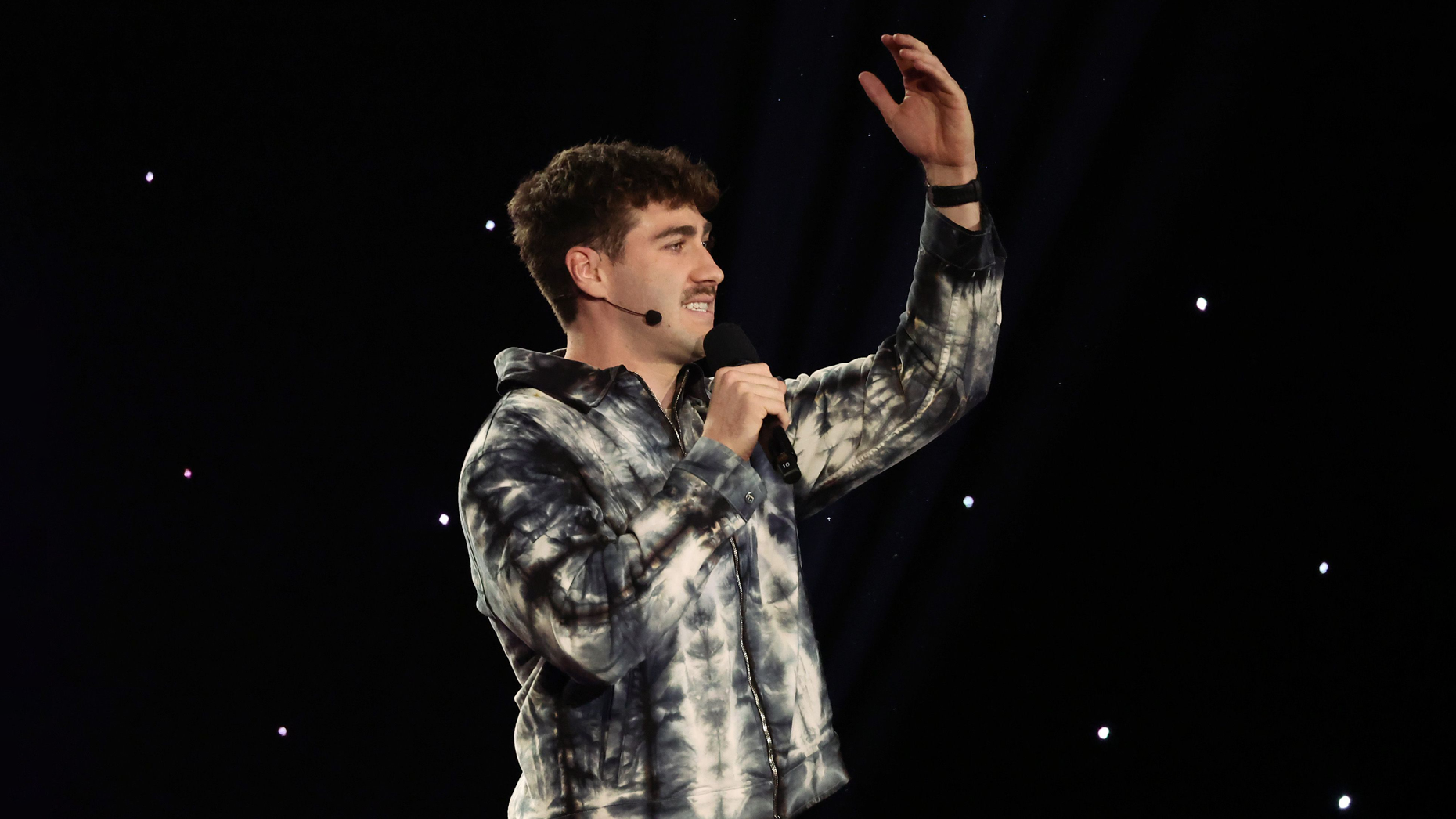 Creator Now co-founder Airrack at the 2022 YouTube Streamy Awards. Photo by Emma McIntyre/Getty Images.