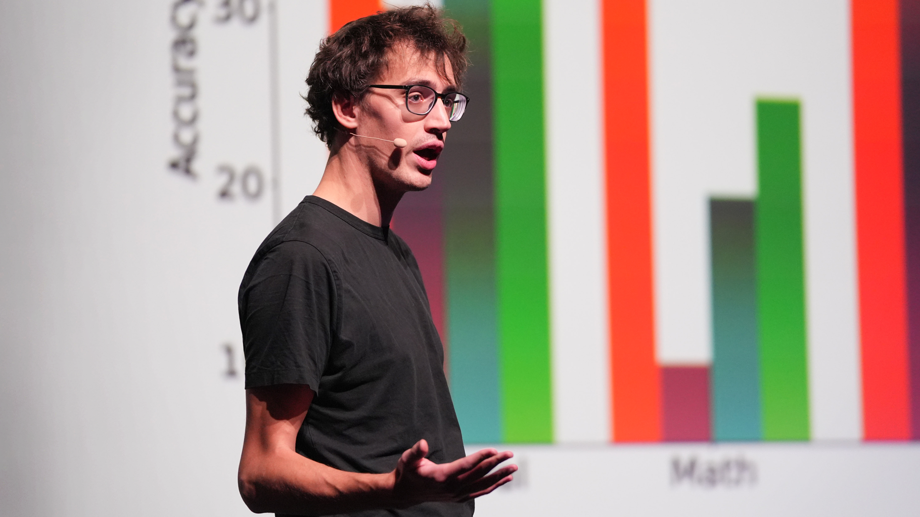 Arthur Mensch, founder and CEO of Mistral AI. Photo by Nathan Laine/Bloomberg via Getty Images