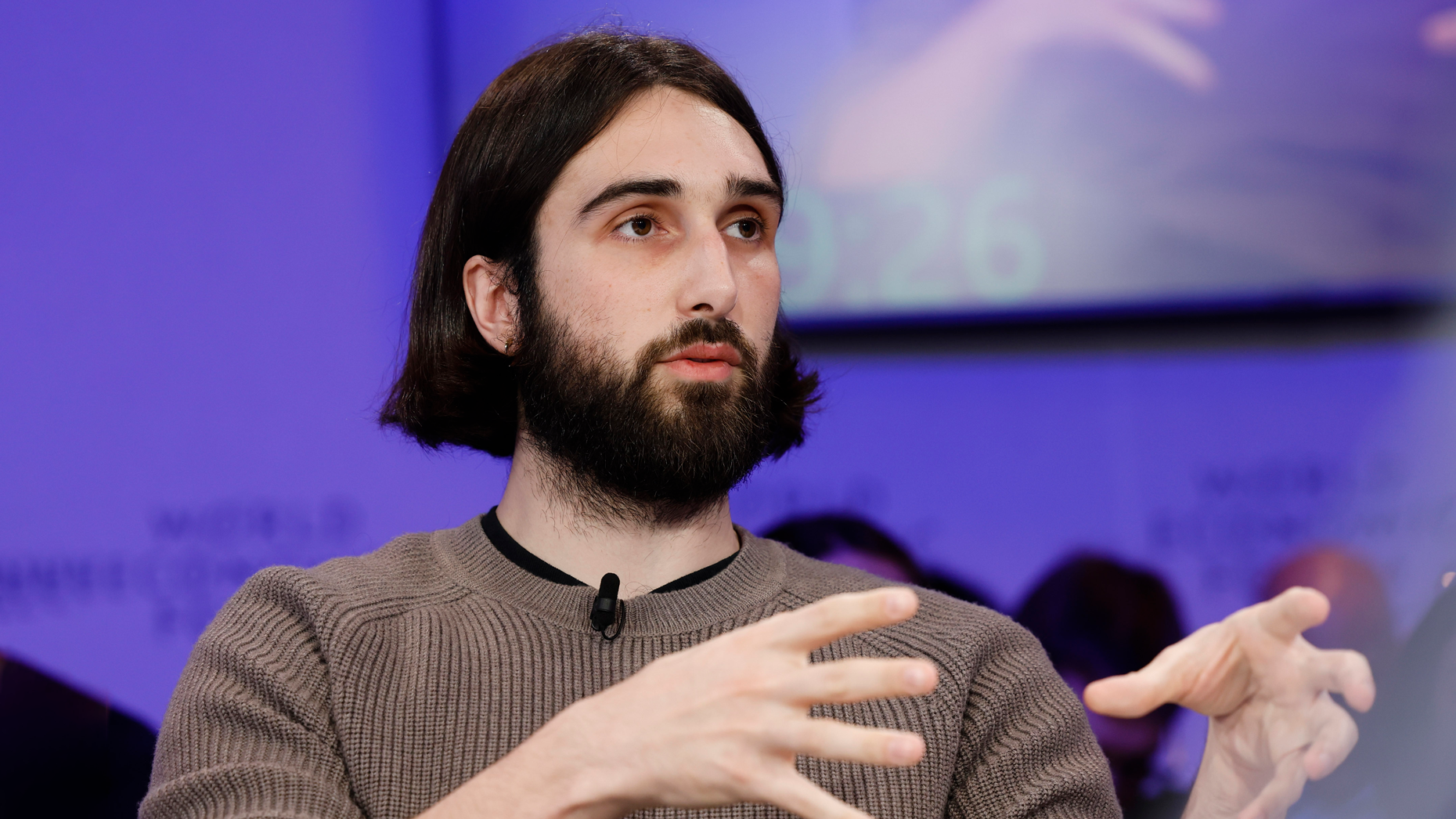 Cohere CEO Aidan Gomez. Photo by Stefan Wermuth/Bloomberg via Getty Images