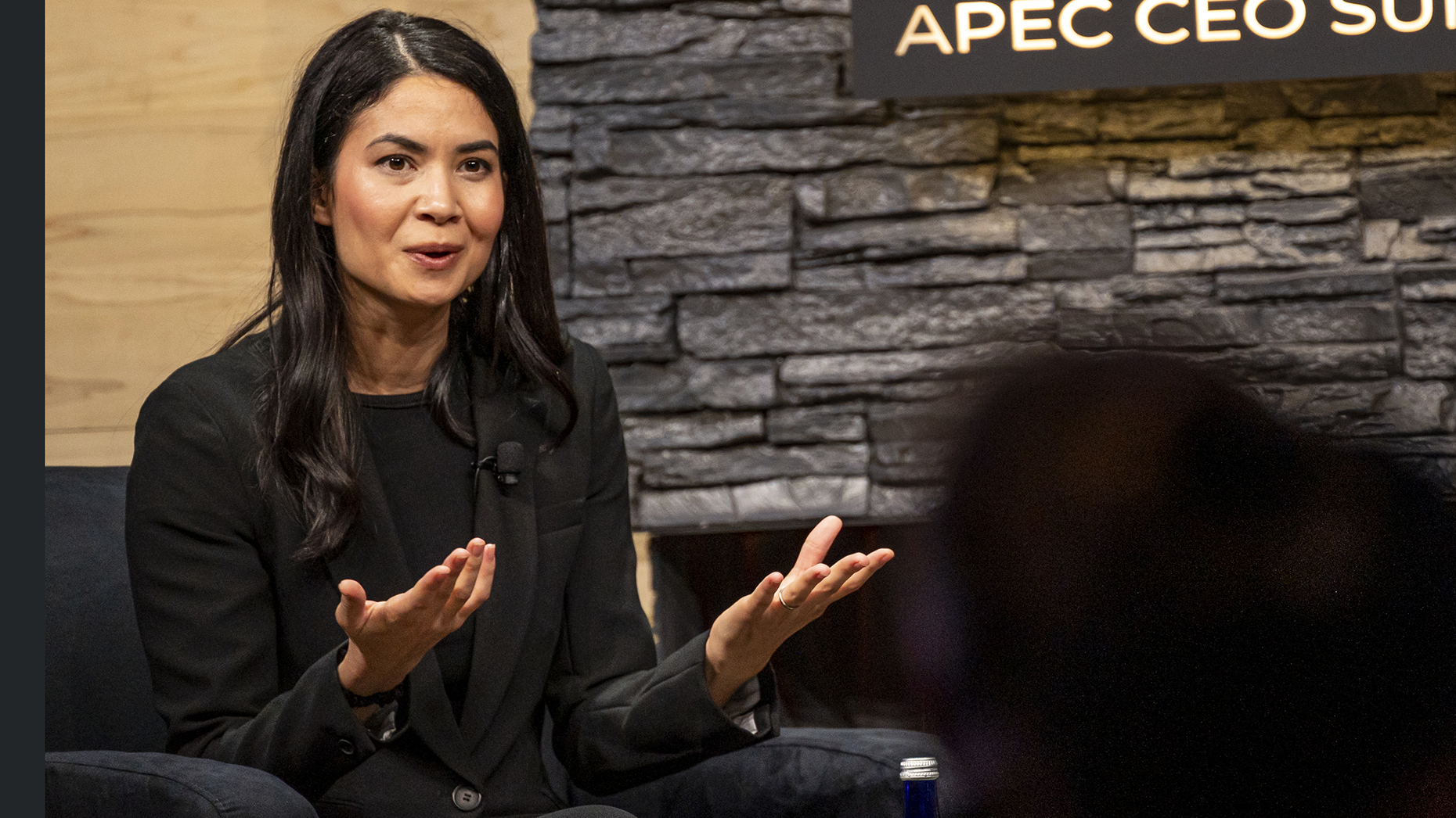 Melanie Perkins, CEO of Canva. Photo by Getty.