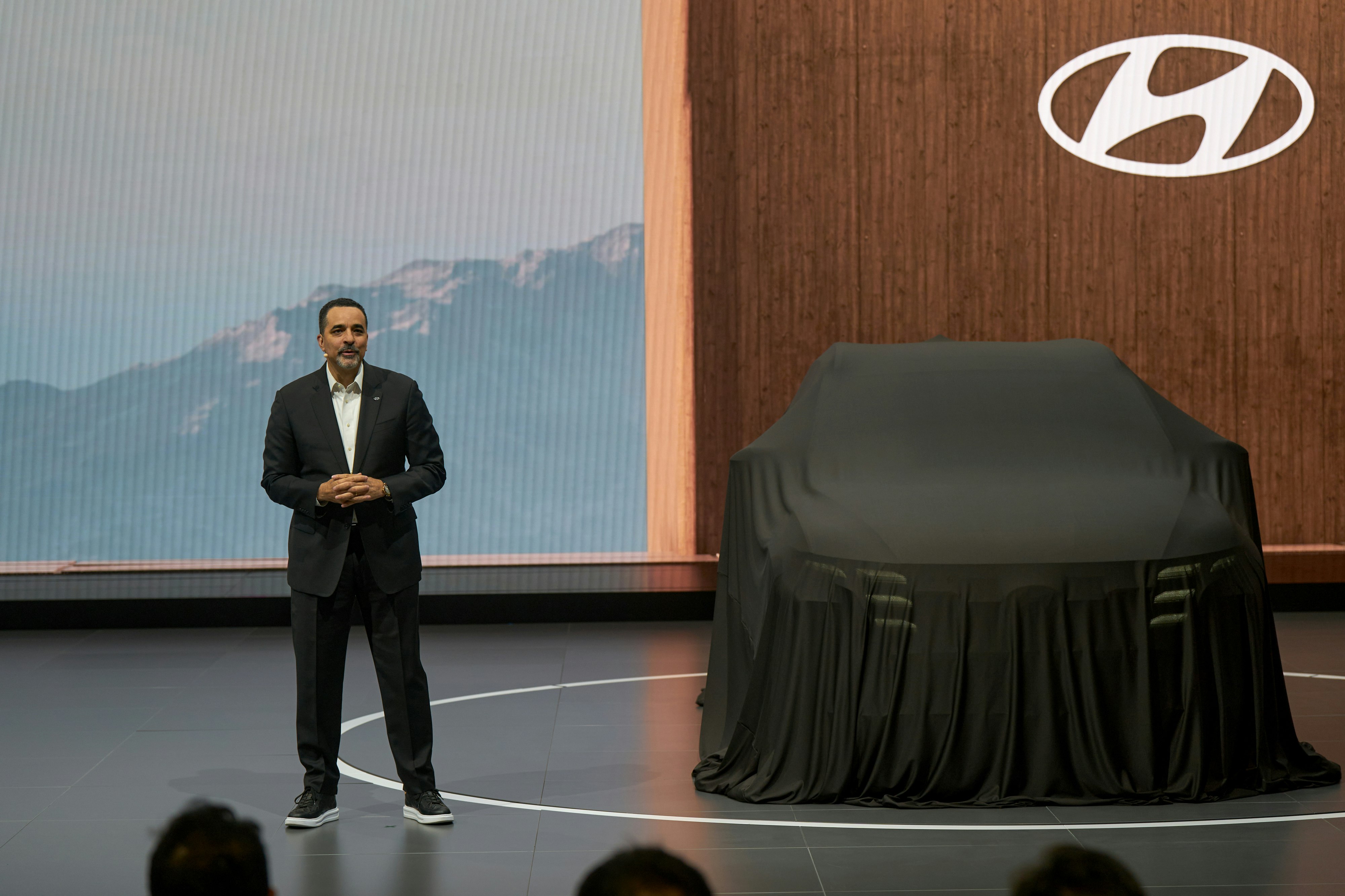 Randy Parker, CEO of Hyundai America. Photo: Bing Guan/Bloomberg/Getty