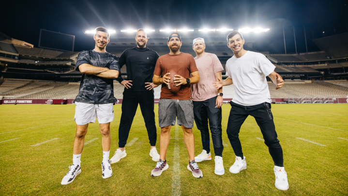 Dude Perfect raised more than $100 million from Highmount Capital. Photo: Dude Perfect 