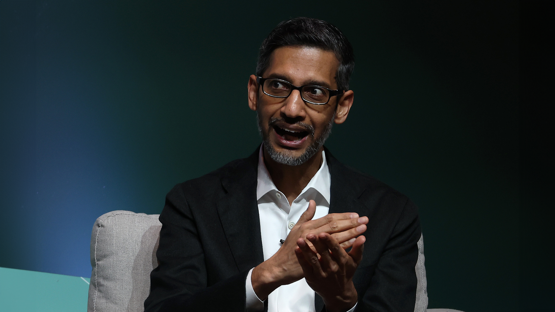 Google CEO Sundar Pichai. Photo by Justin Sullivan/Getty Images.
