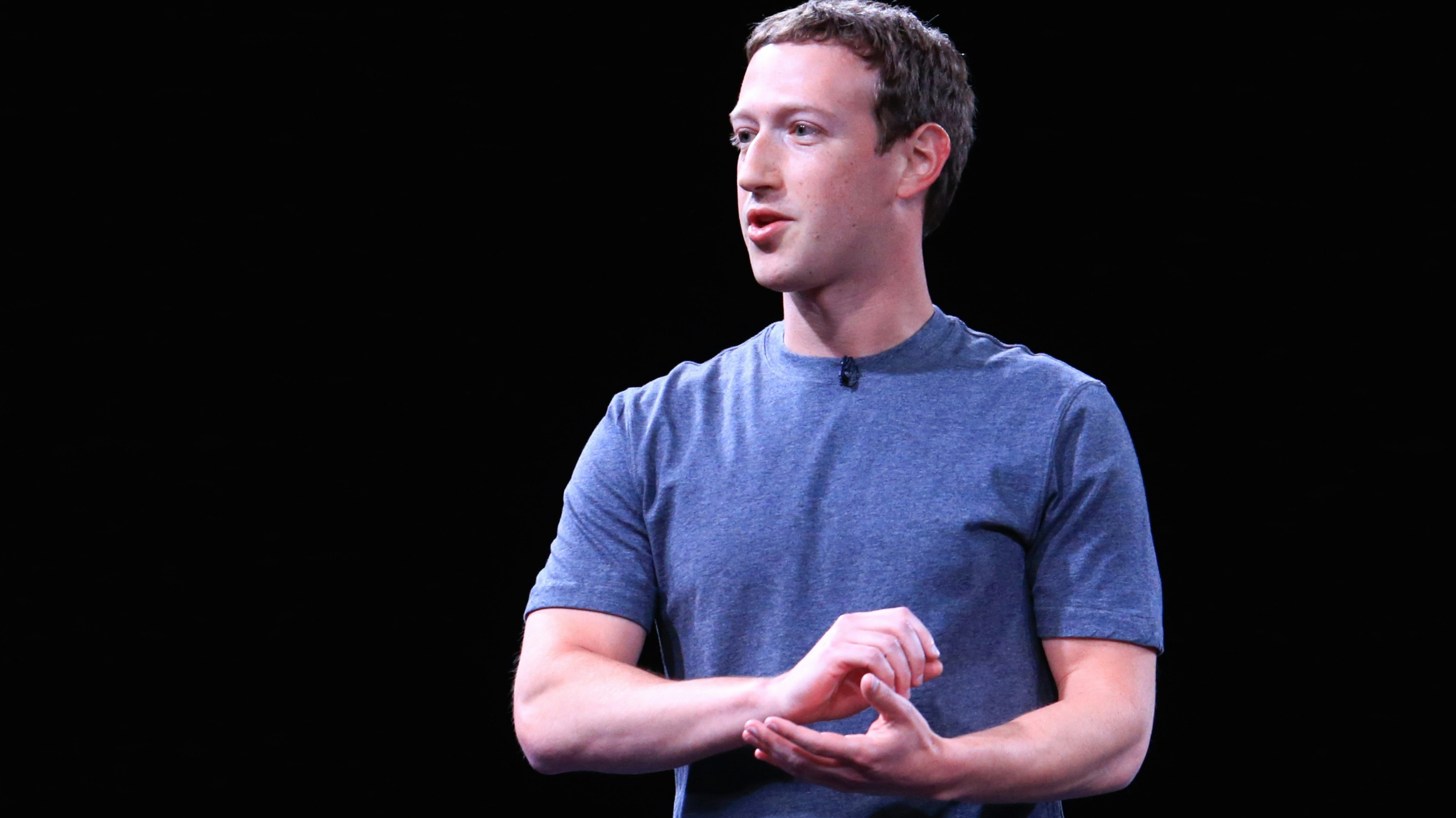 Mark Zuckerberg. Photo by Bloomberg.