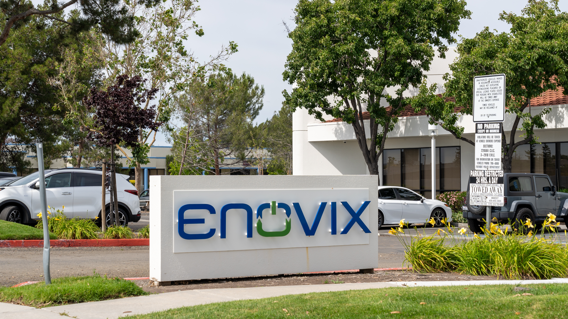 The Enovix office in Fremont, Calif. Photo via Shutterstock.