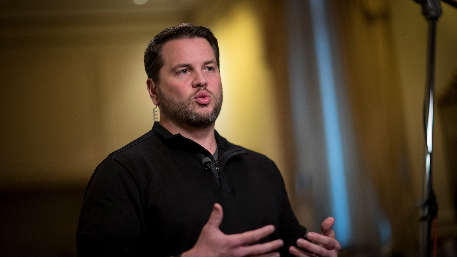 Pinterest CEO Bill Ready. Photo by Bloomberg via Getty Images.