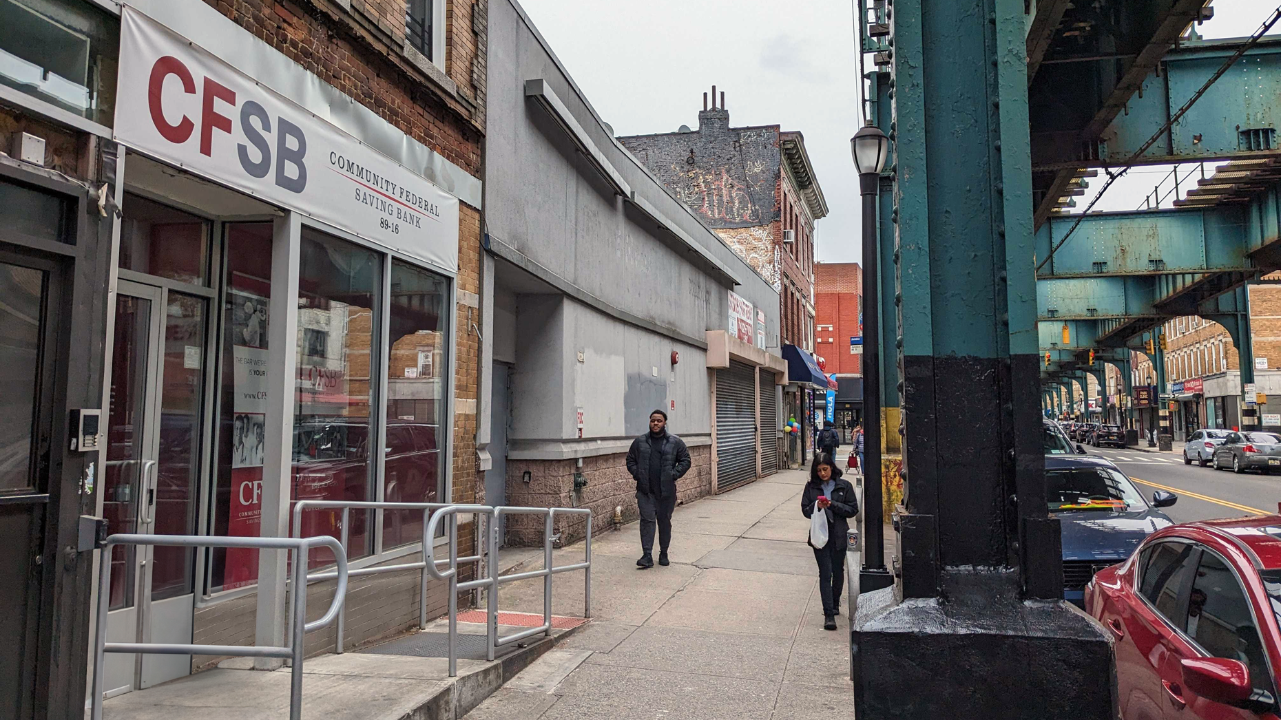 A Community Federal Savings Bank branch in Queens, New York. Photo by Michael Roddan.