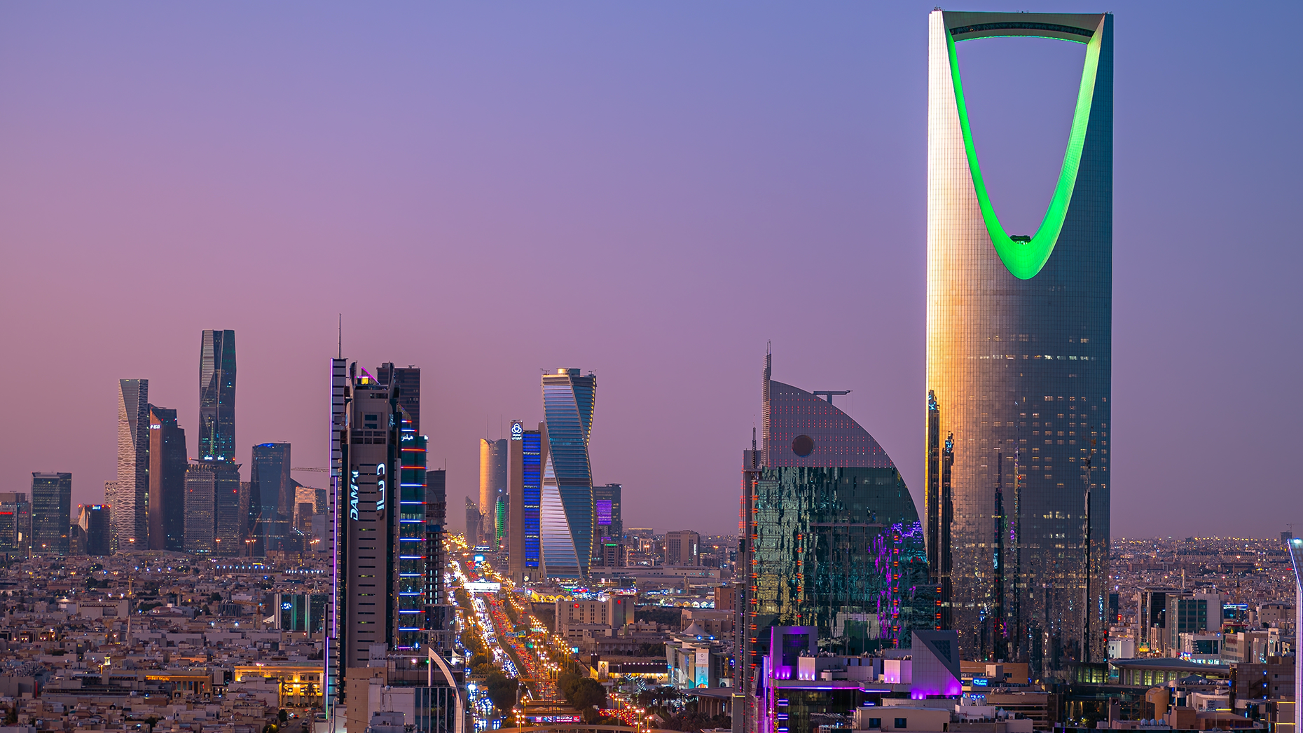 Riyadh, Saudi Arabia. Photo via Shutterstock.