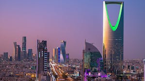 Riyadh, Saudi Arabia. Photo via Shutterstock.