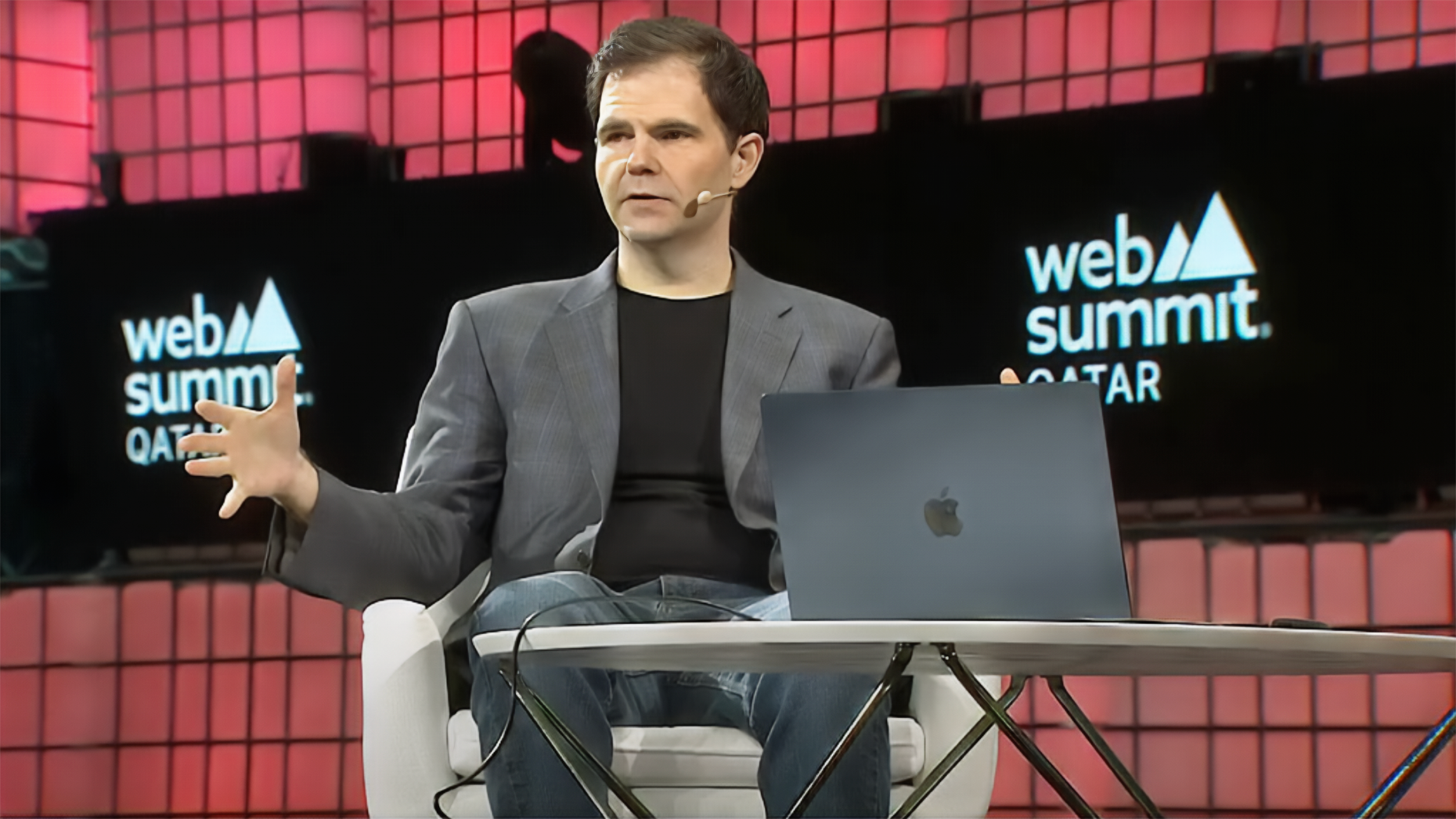 Jonathan Ross, CEO & Founder, Groq. Screenshot via YouTube