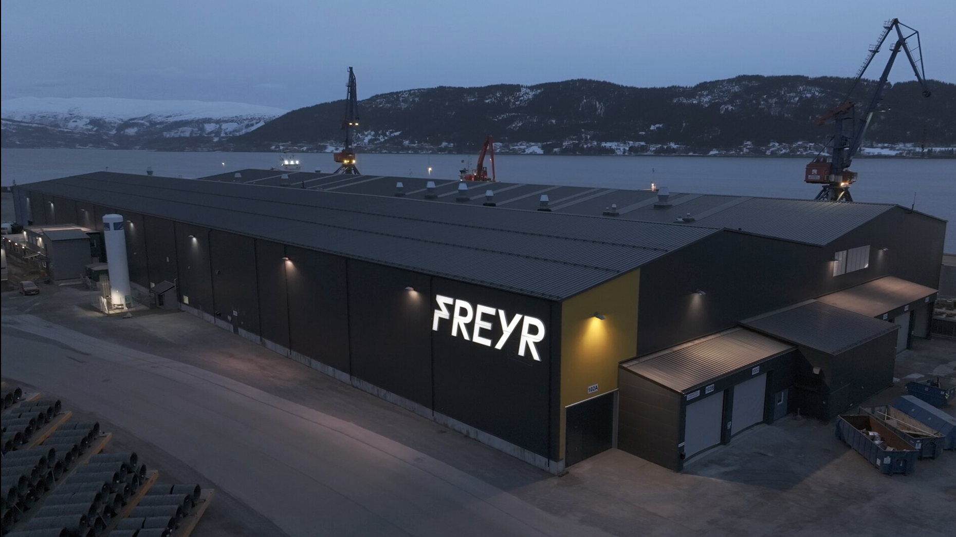 Freyr's plant in Mo-i-Rana, Norway. Photo: Courtesy Freyr