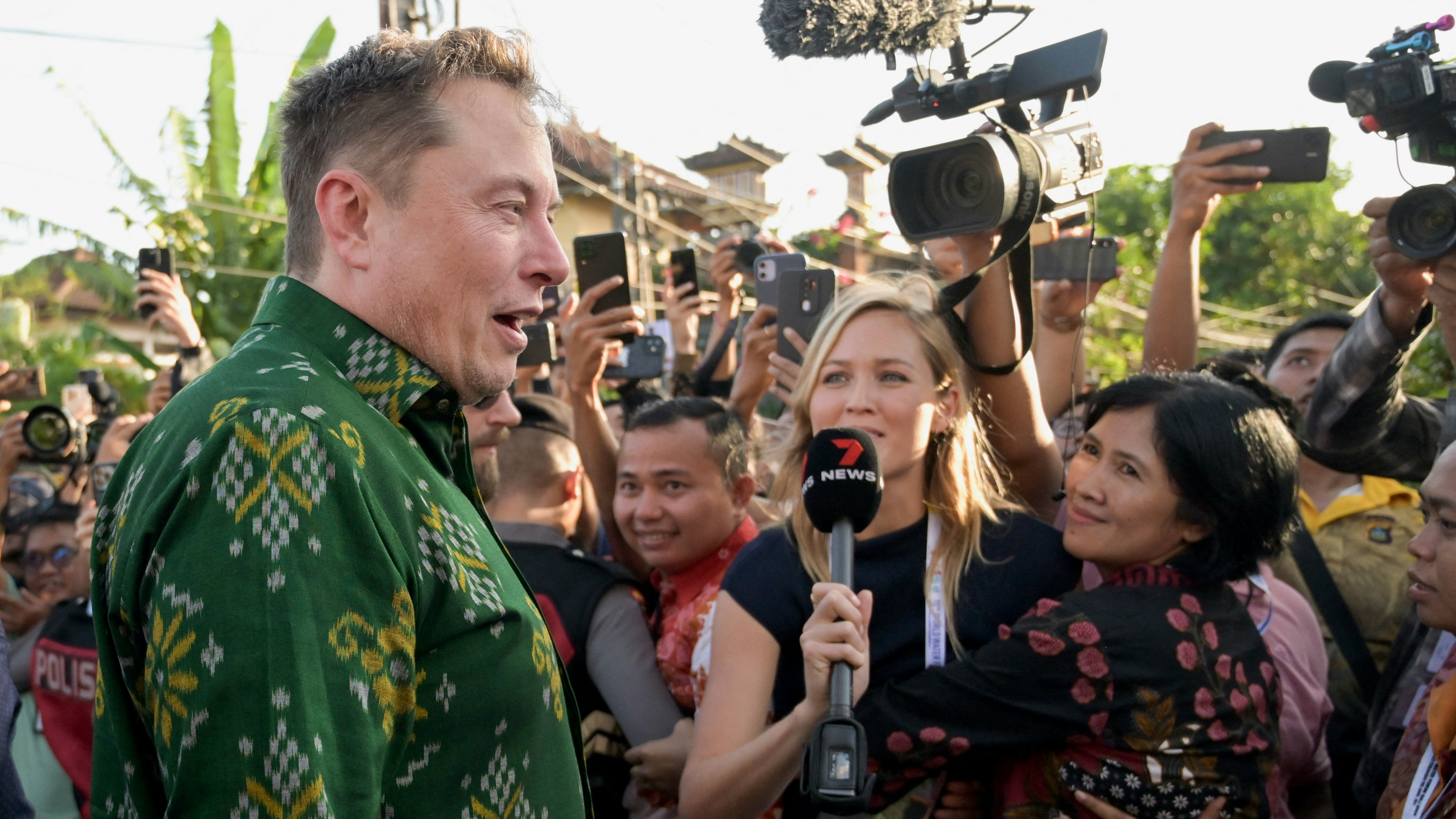 XAI and Tesla CEO Elon Musk. Photo by Sonny Tembelaka/AFP via Getty Images