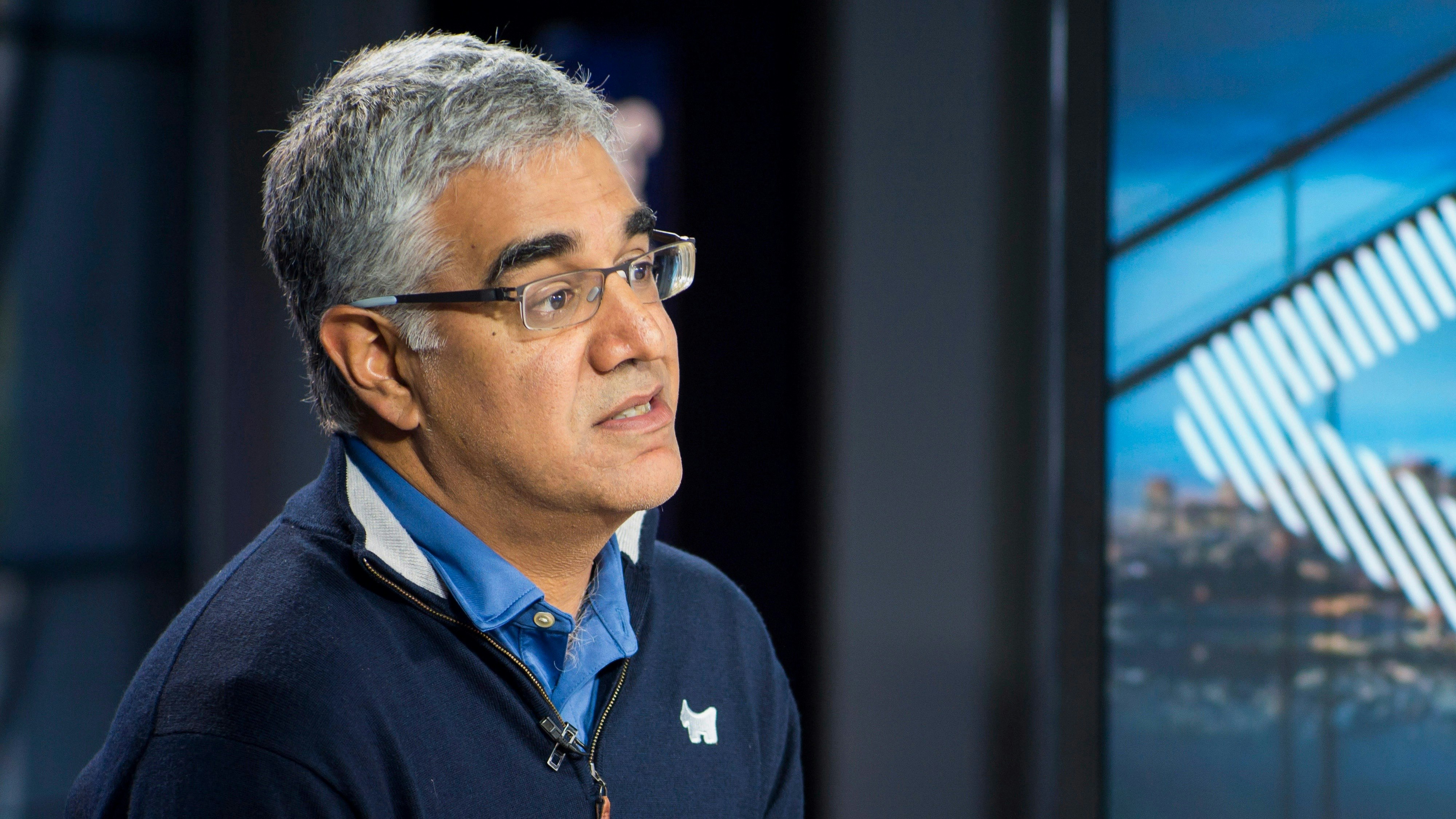 Workday CEO Aneel Bhursi. Photo by Bloomberg.