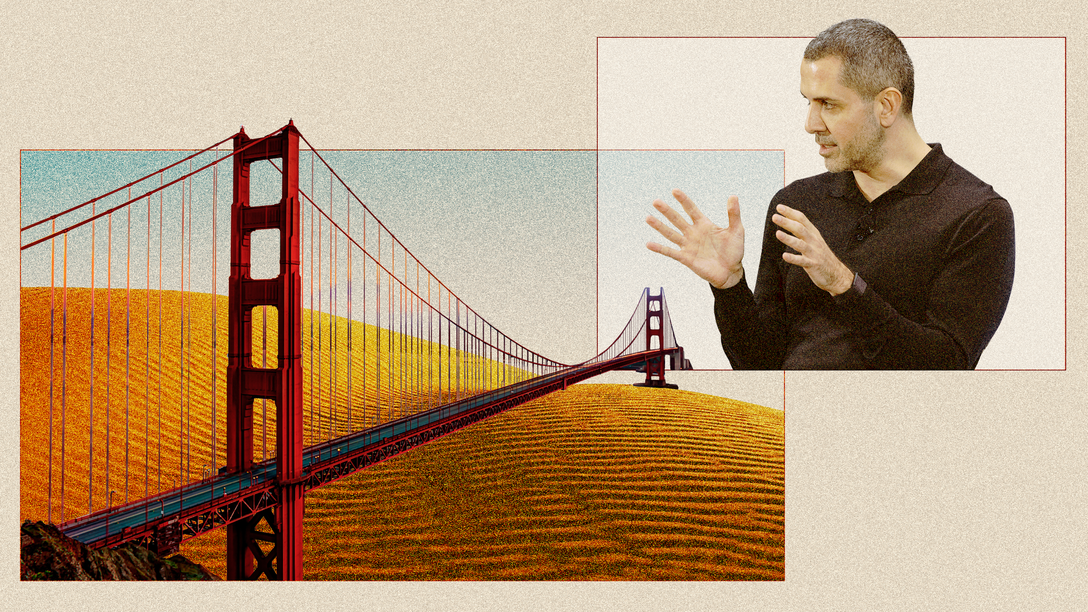 Mubadala's Ibrahim Ajami. Photos via Flickr and Getty Images. Art by Shane Burke.