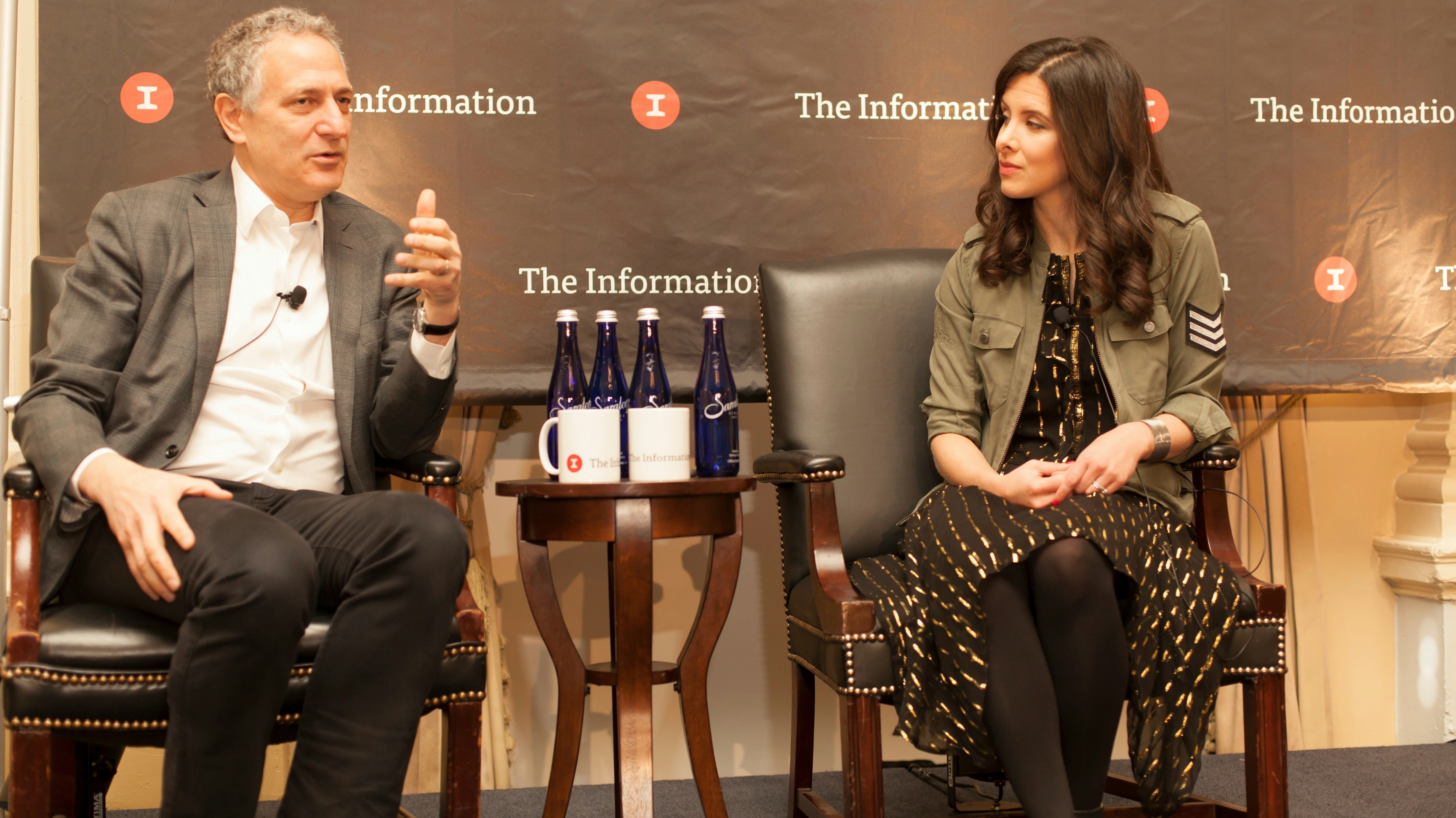 Dan Doctoroff and Jessica Lessin. Photo by Chris Fargo.