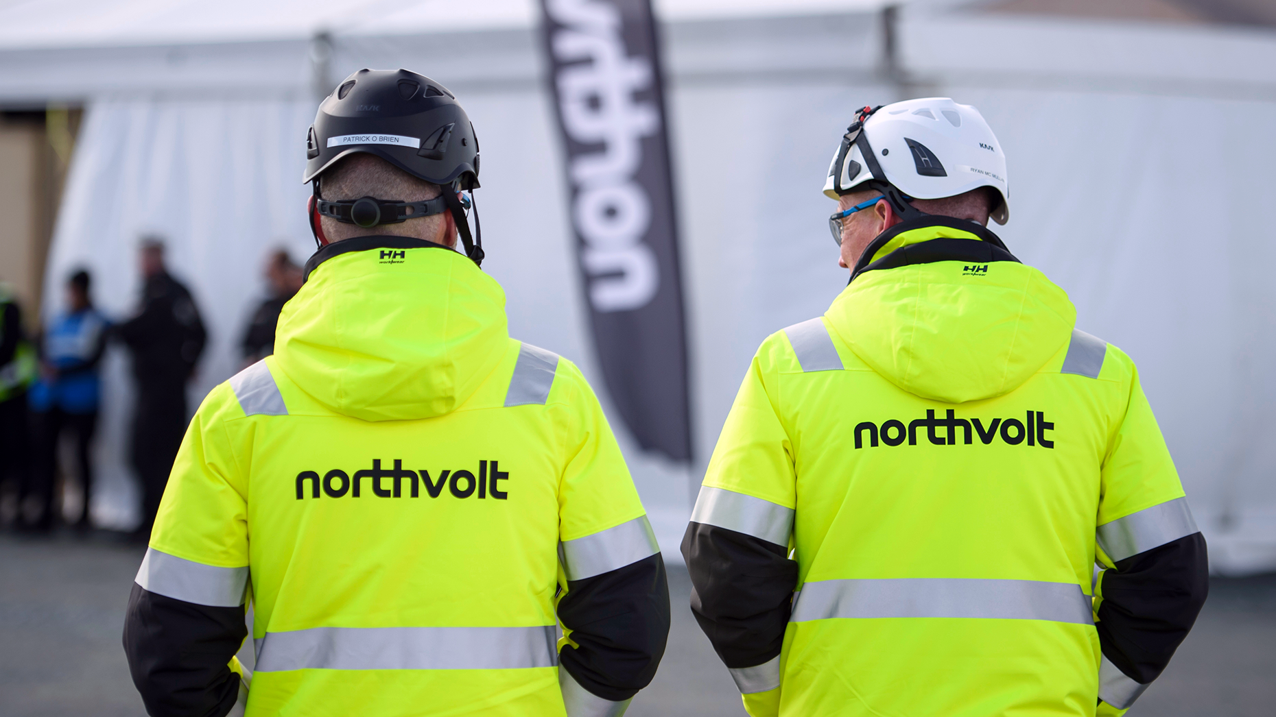 At the groundbreaking for a Northvolt gigafactory in Heide, Germany, in March. Photo: Getty