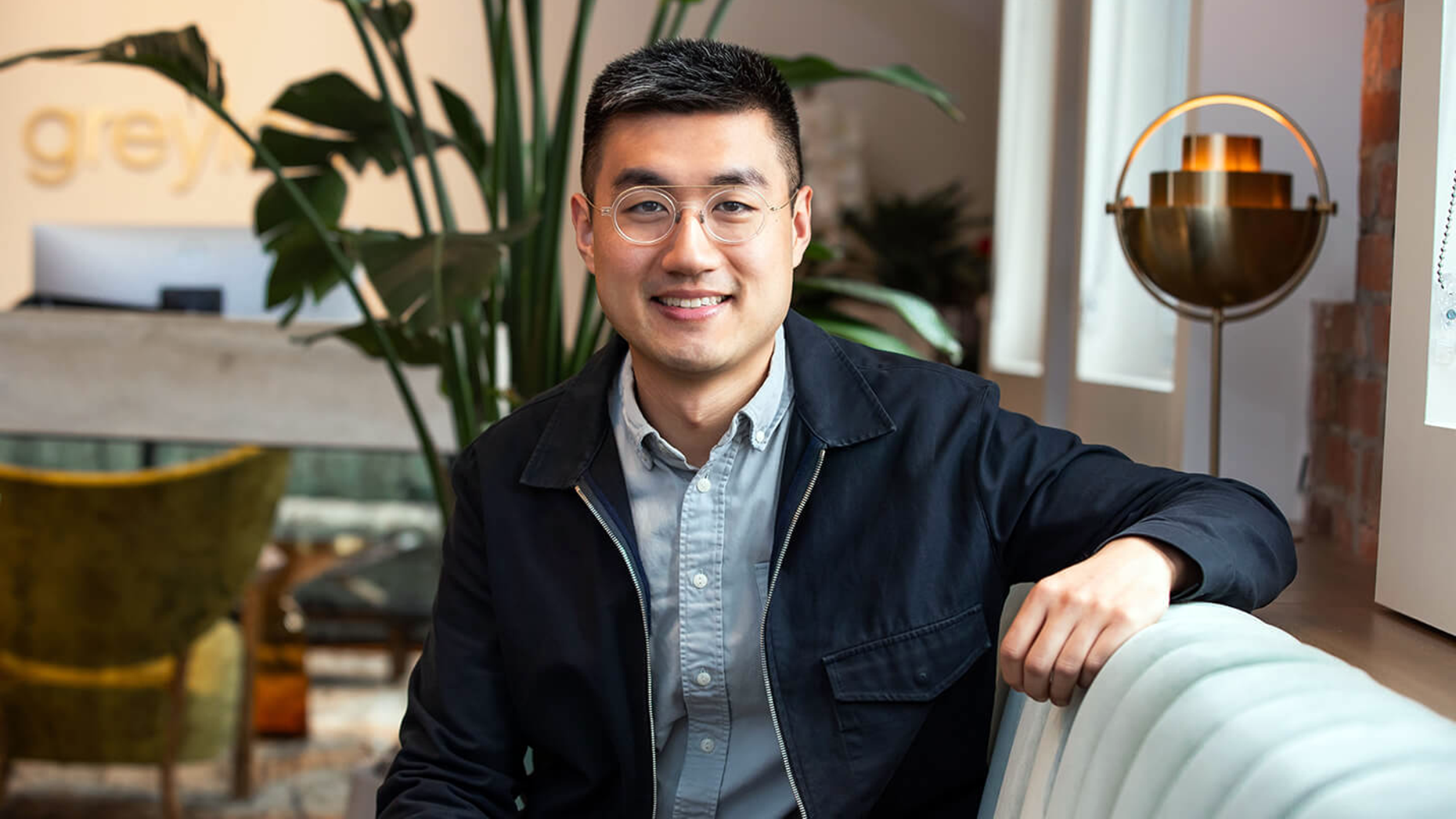 David Luan, cofounder of Adept. Photo via Greylock.