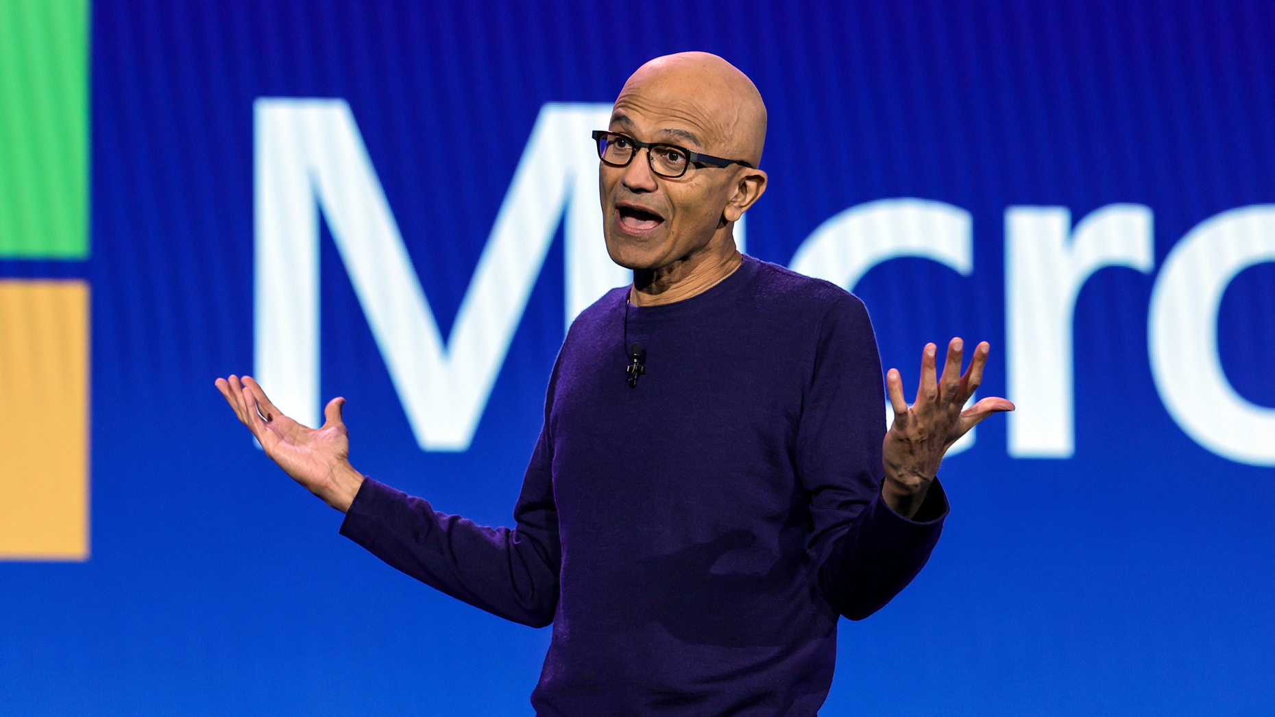 Microsoft Chairman and CEO, Satya Nadella. Photo by Ethan Miller/Getty Images.