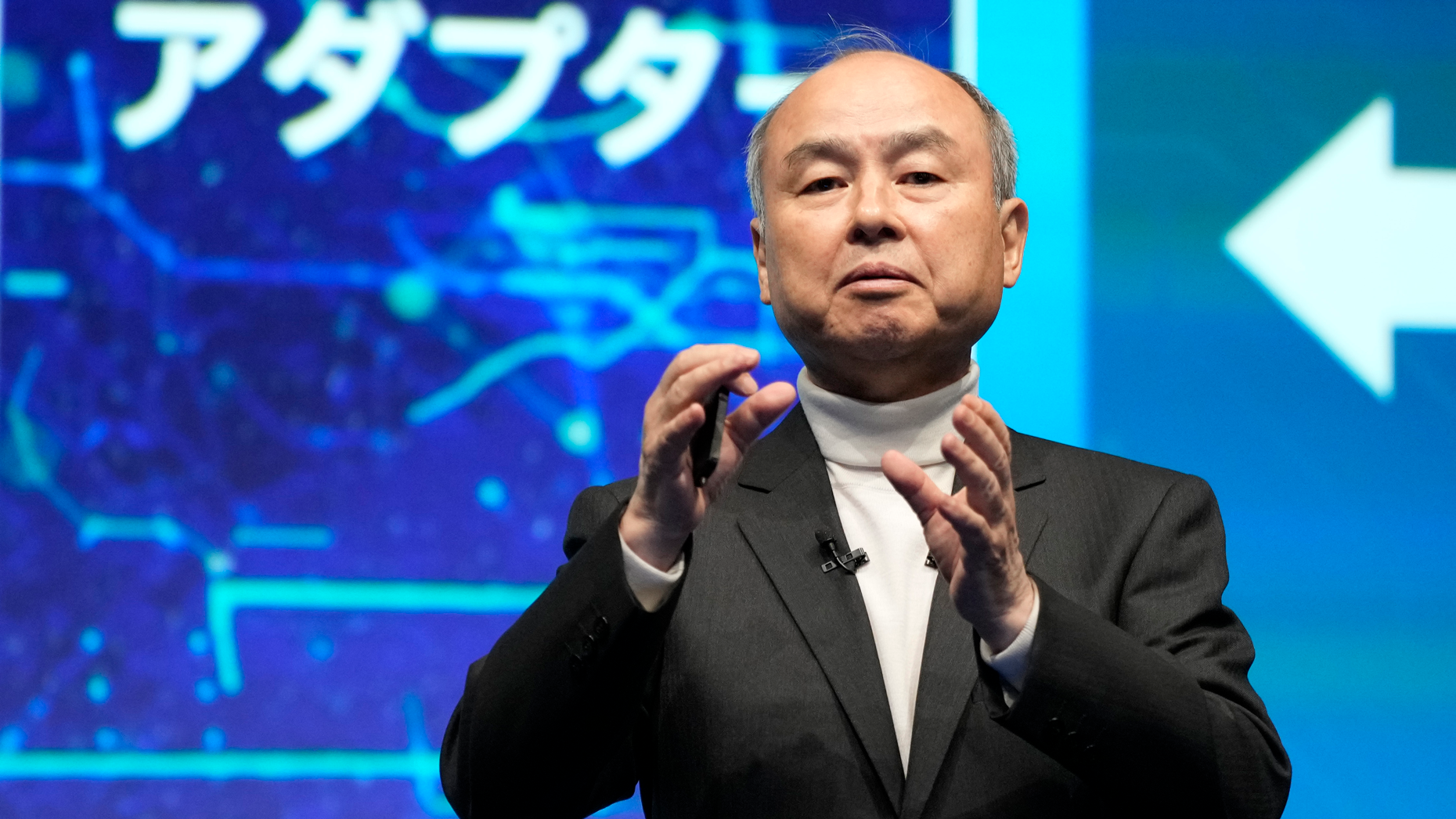 Masayoshi Son, chairman and CEO of SoftBank. Photo by Toru Hanai/Bloomberg via Getty Images.