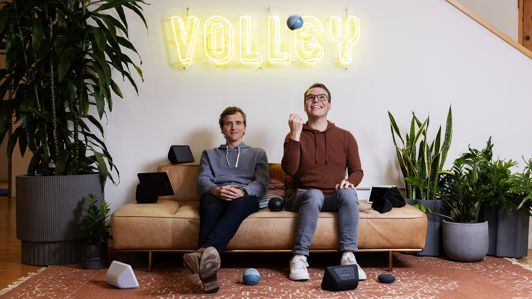 Volley co-founders Max Child and James Wilsterman. Photo courtesy of Volley.