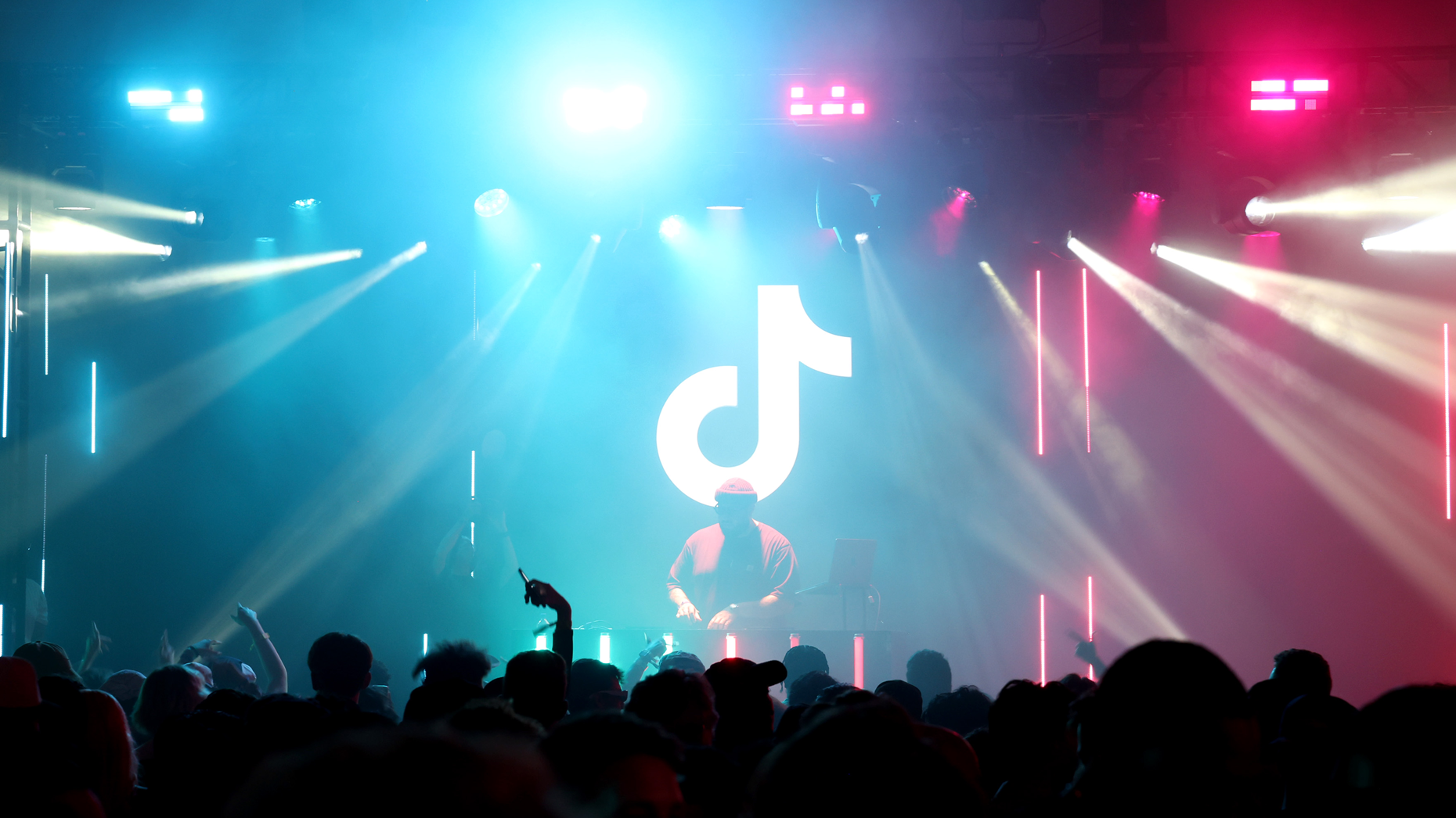 A TikTok event at VidCon last month. Photo by Philip Farone via Getty.