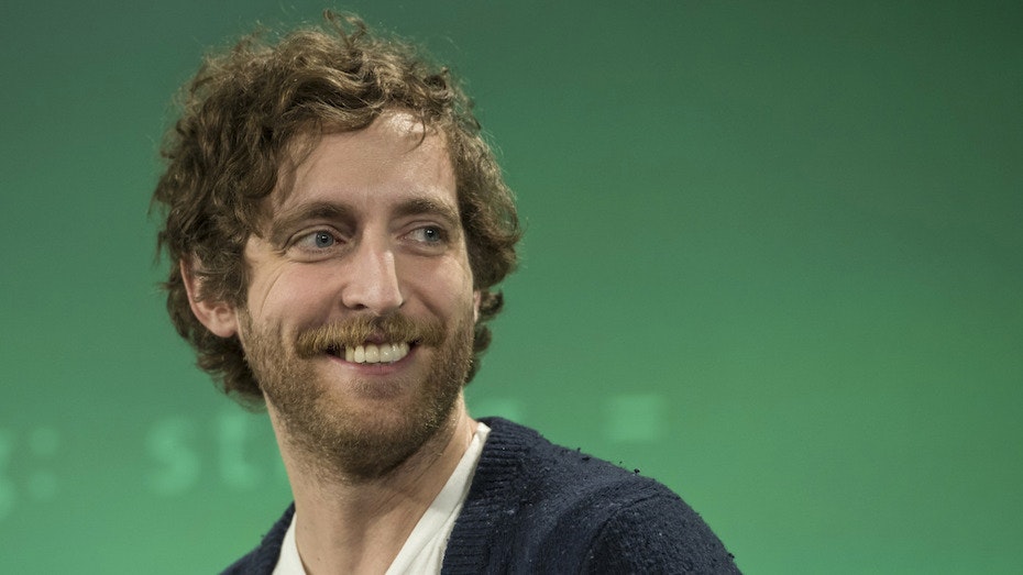 Thomas Middleditch, who stars in HBO's "Silicon Valley." Photo by Bloomberg.