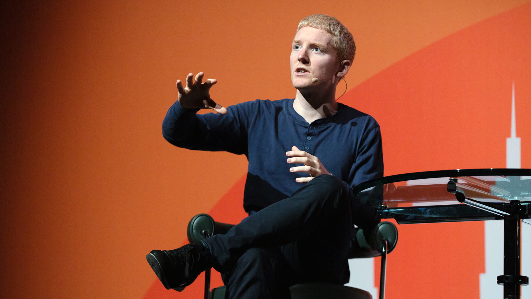 Stripe CEO, Patrick Collison. Photo by Bloomberg via Getty.
