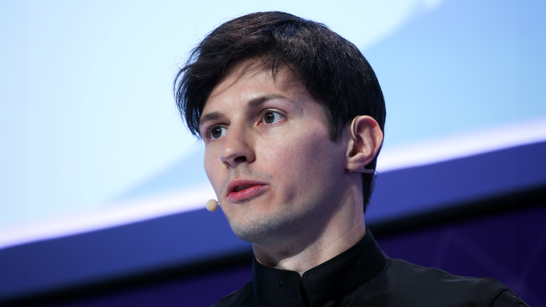 Telegram founder Pavel Gurov in 2016. Photo by Bloomberg via Getty.