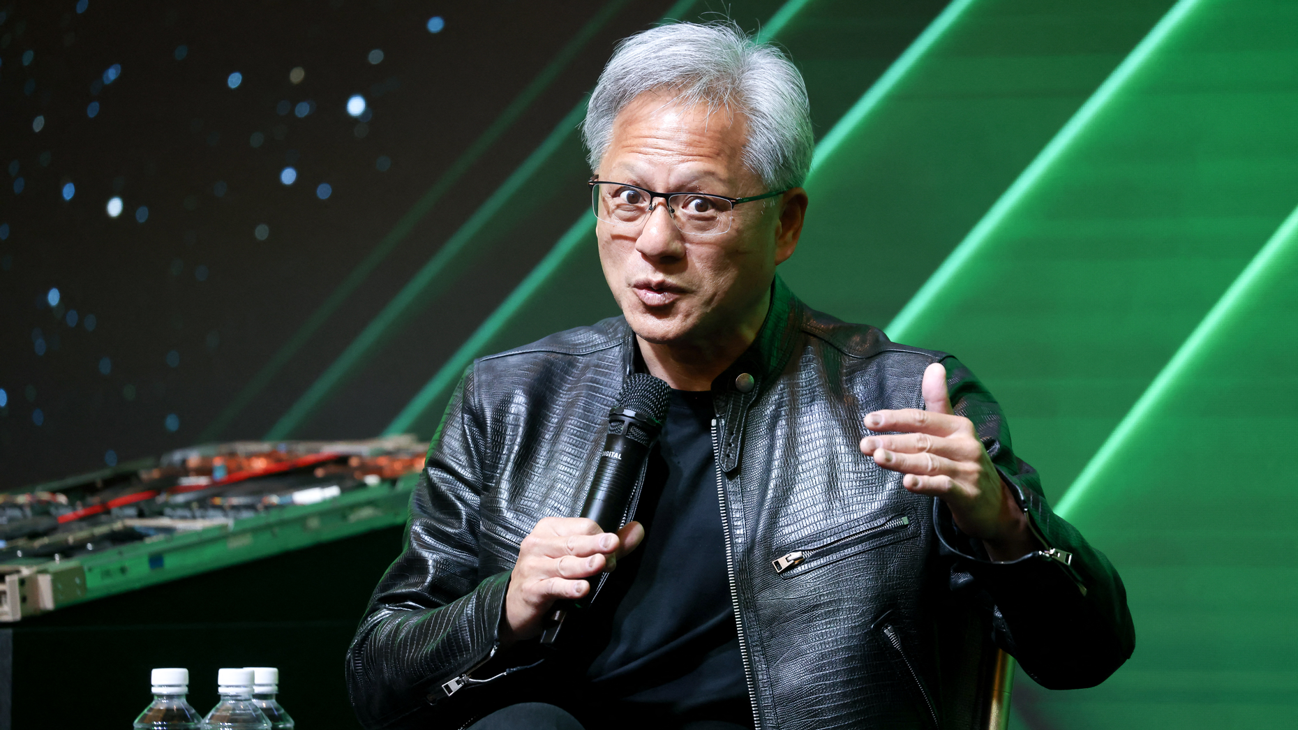 Nvidia CEO, Jensen Huang. Photo by I-Hwa Cheng/AFP via Getty.