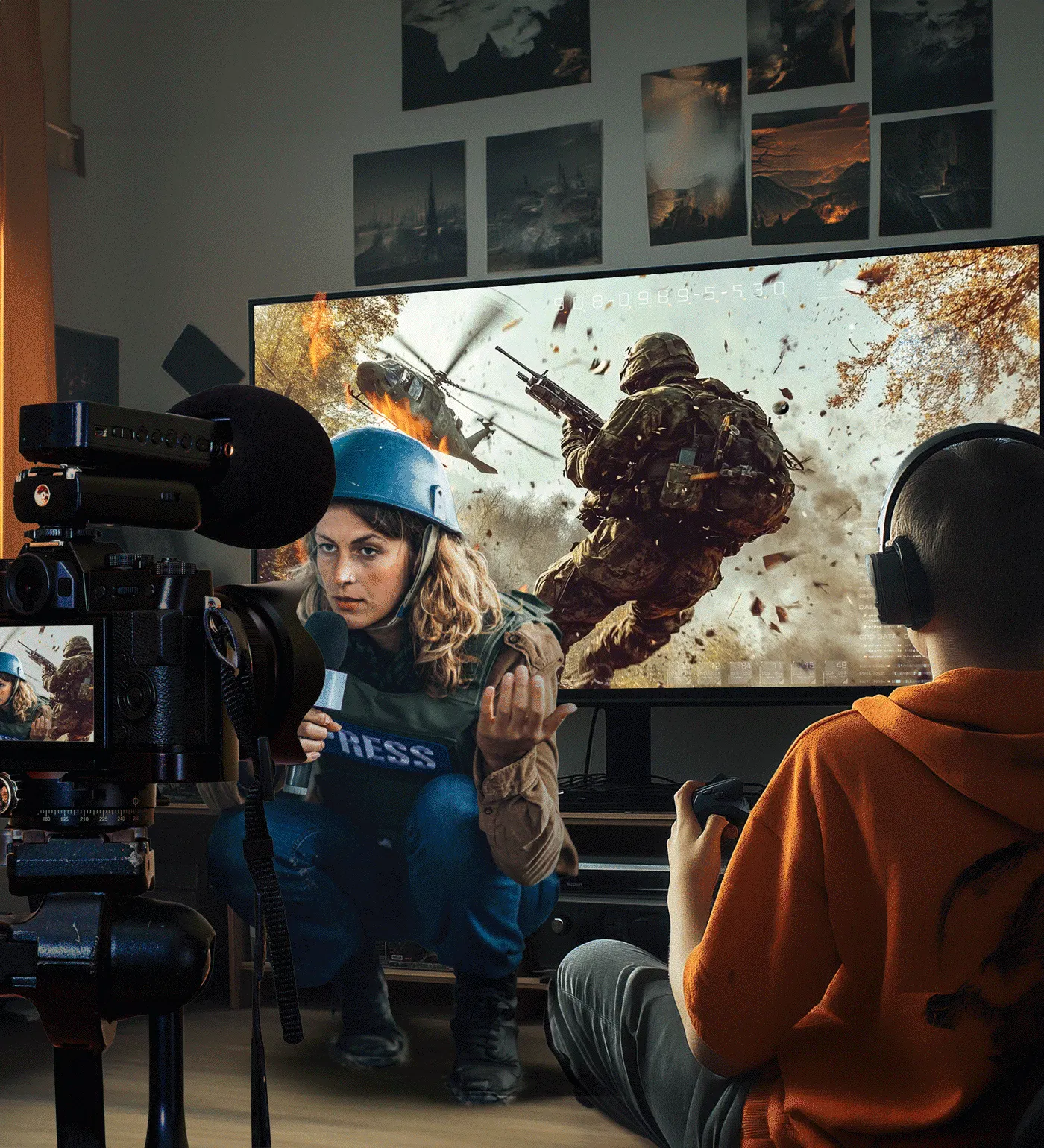 The Aging Videogame That Fuels Fake Wars