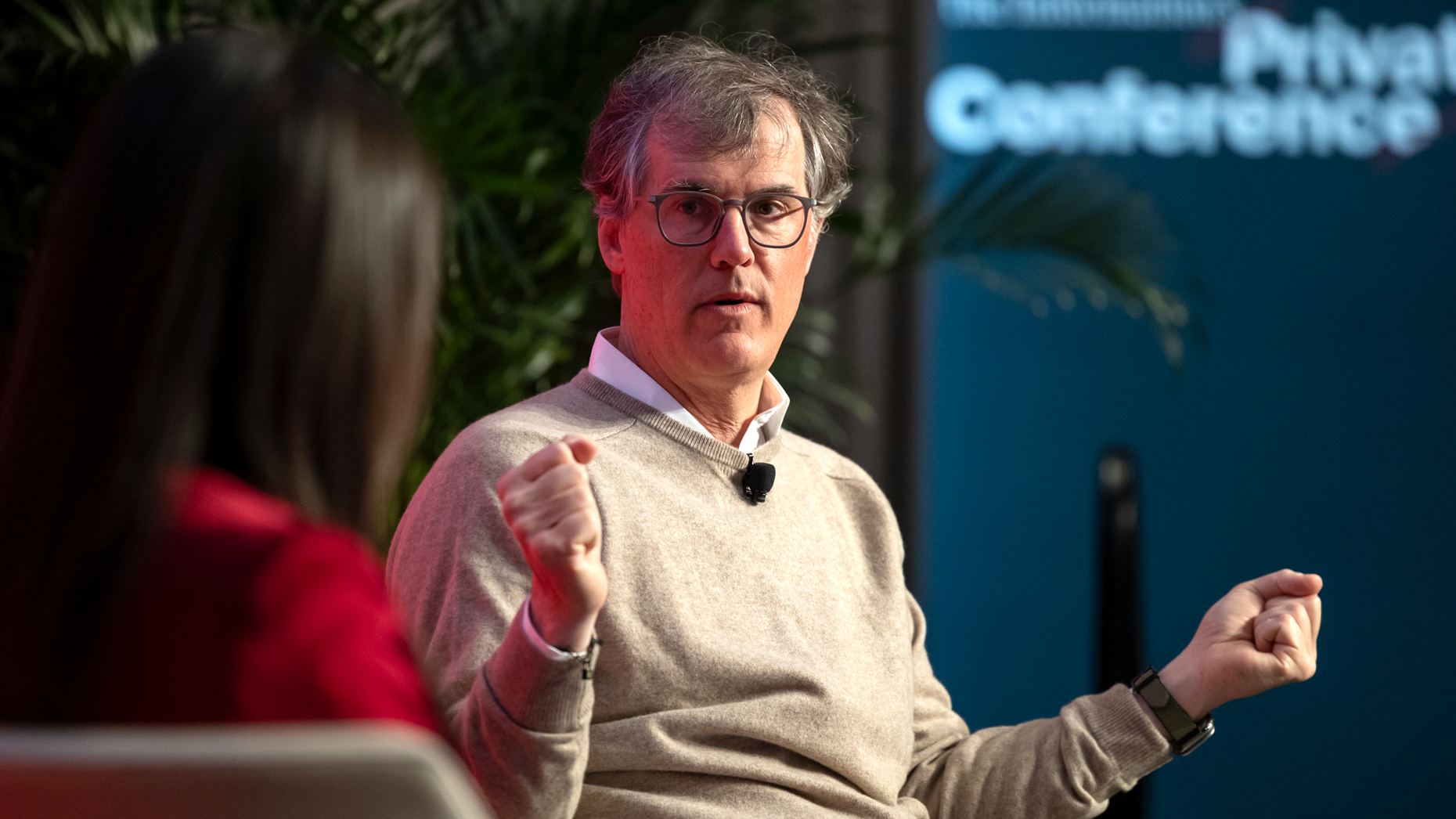 Philippe Laffont at The Information's Private Capital Conference in April. Photo by Nicole Pereira/The Information.