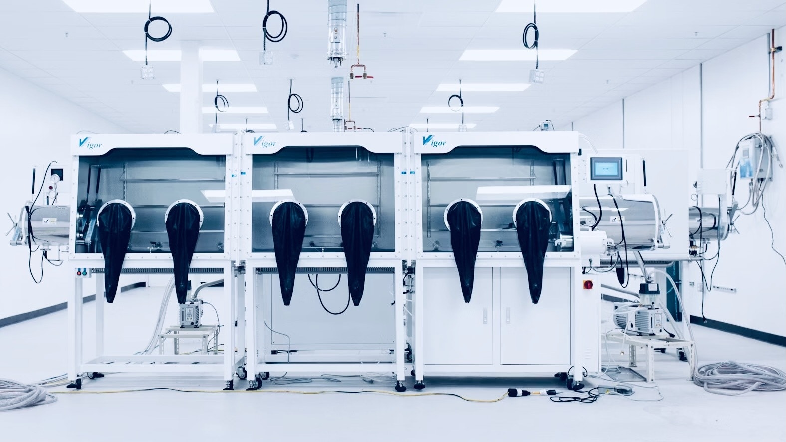 The now-closed Cuberg laboratory in San Leandro, Calif. Photo: Courtesy Northvolt 