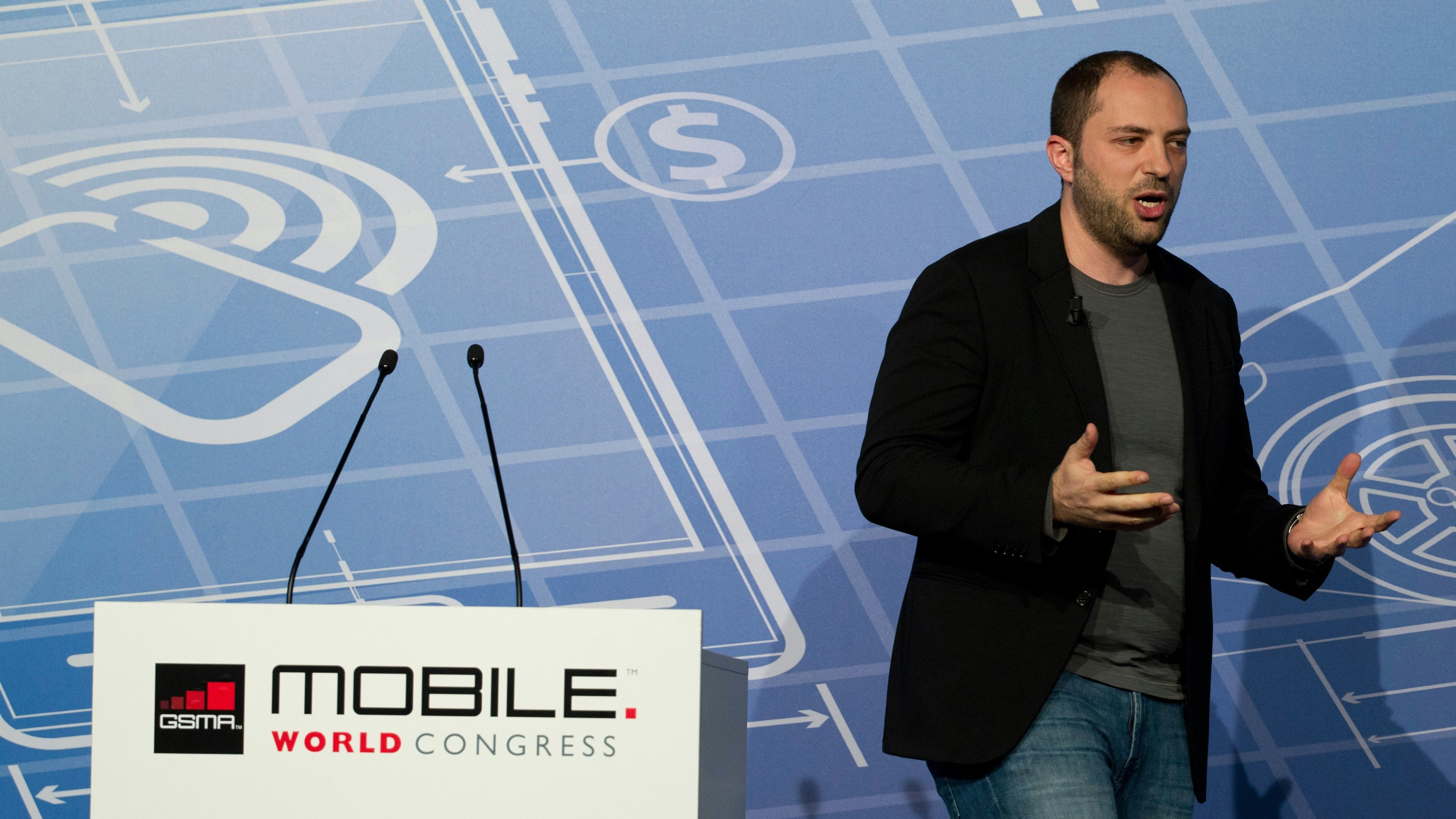 WhatsApp CEO Jan Koum. Photo by Bloomberg.