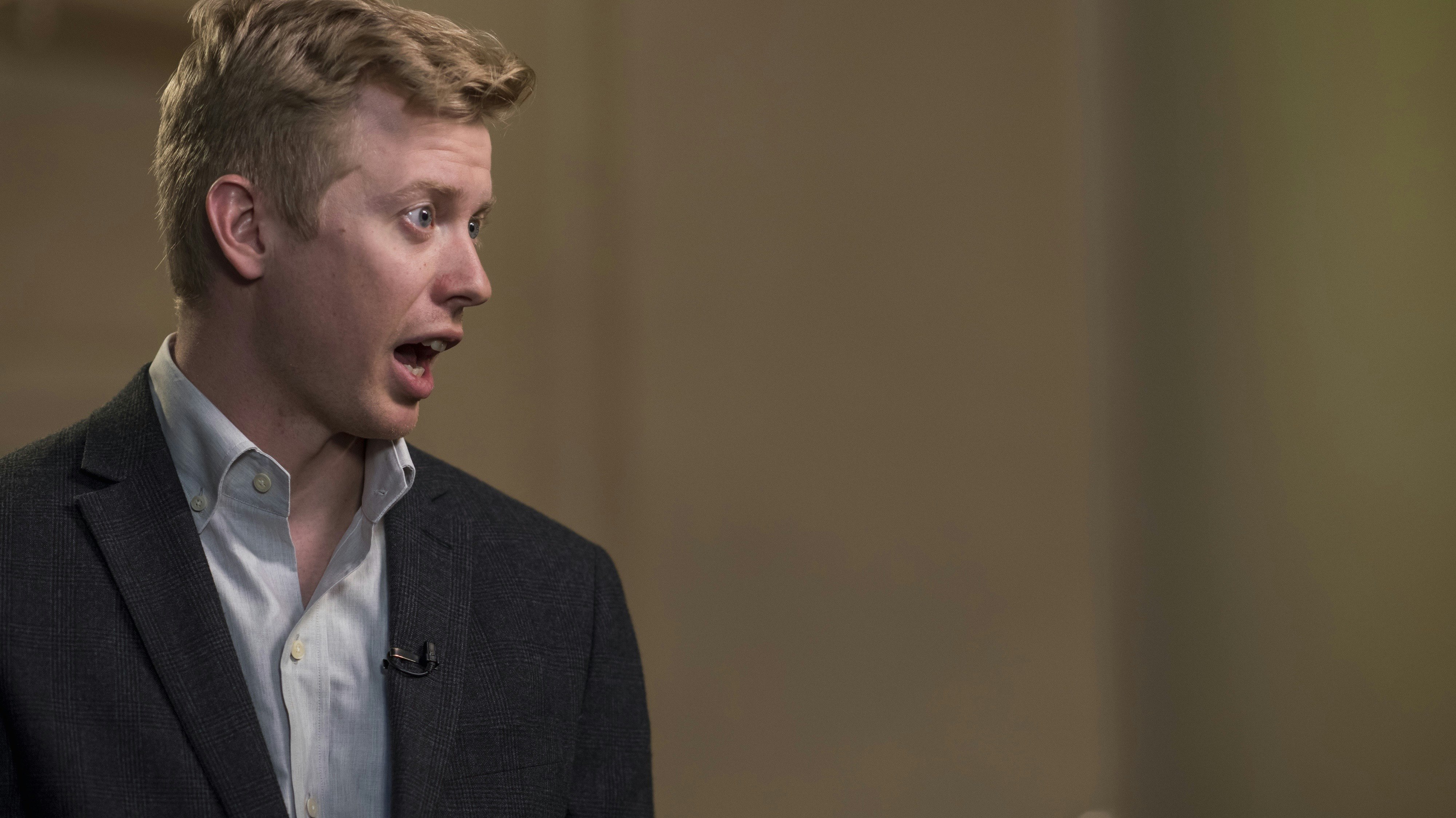Reddit co-founder and CEO Steve Huffman. Photo by Bloomberg.