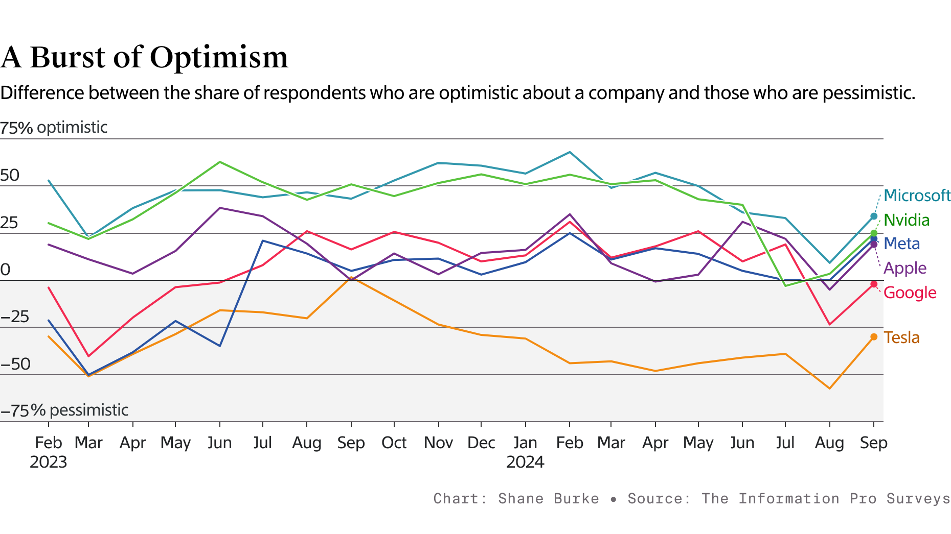 Pro Weekly: Soaring Optimism About Tech Companies