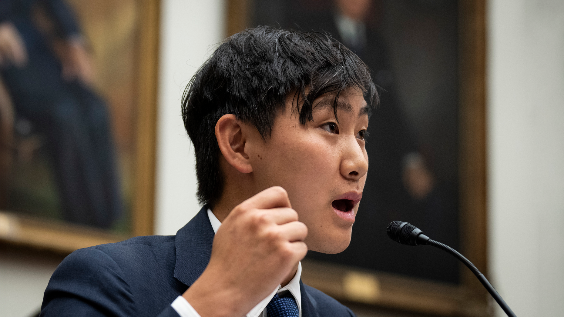 Scale AI CEO Alexandr Wang. Photo by Drew Angerer/Getty.
