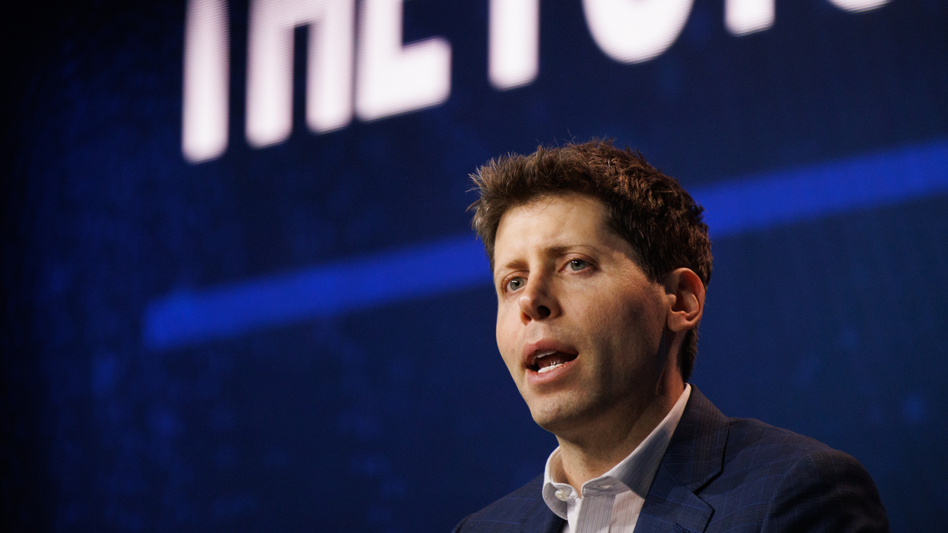 Sam Altman. Photo by Bloomberg via Getty.