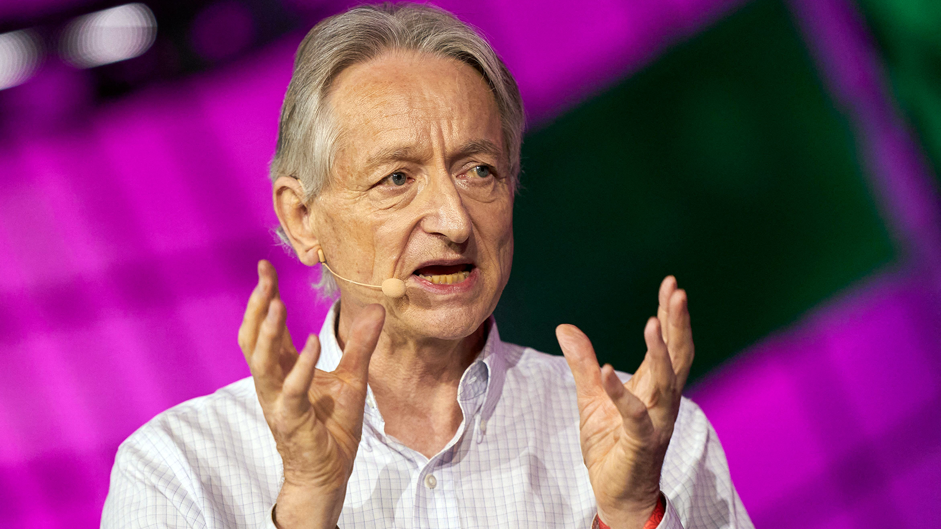 Geoff Hinton. Photo by Getty.