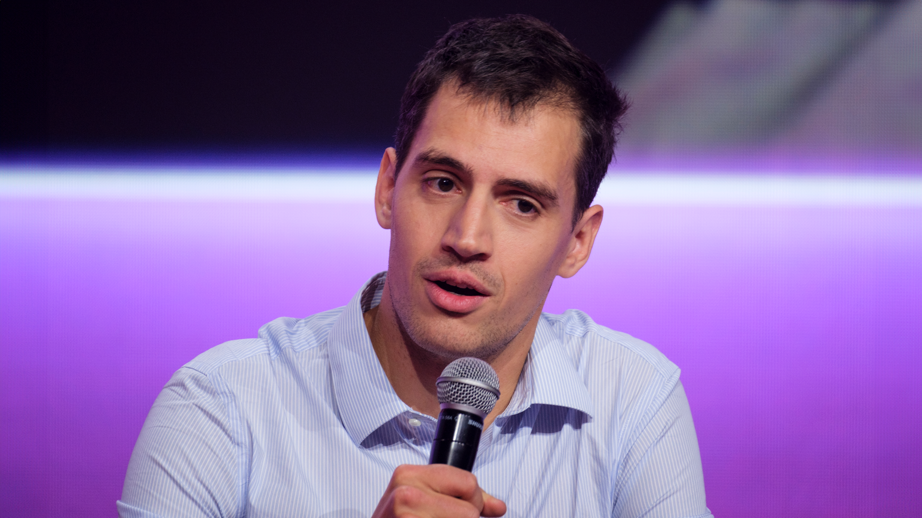 Mistral's CEO, Arthur Mensch. Photo via Getty.