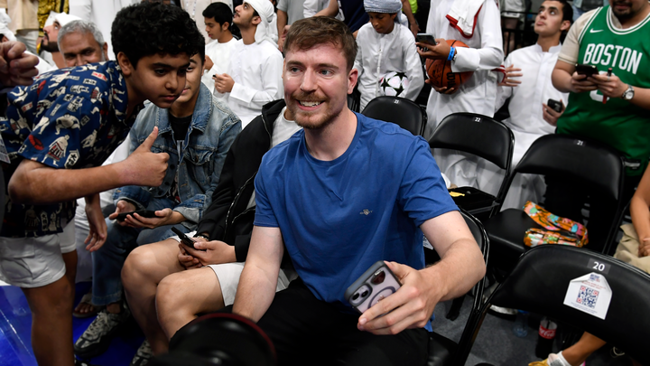 MrBeast. Photo via Getty 