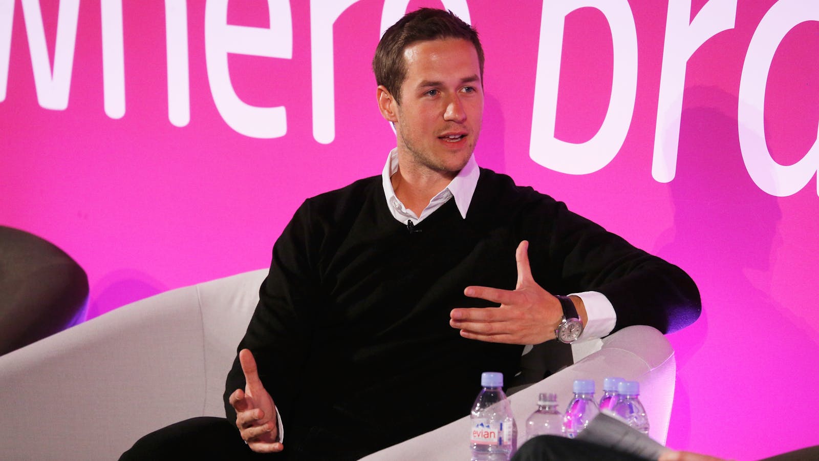 Snapchat's VP of content, Nick Bell. Photo by Getty Images.