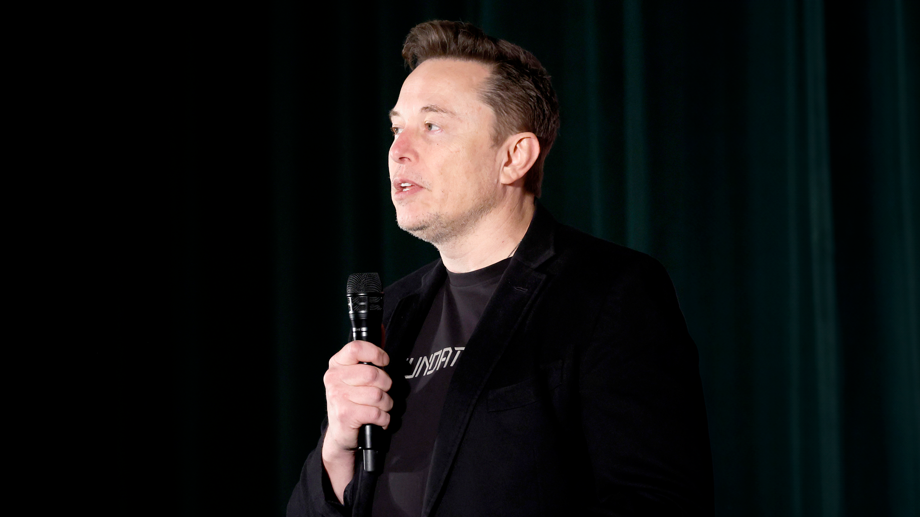 Elon Musk, photo by Getty.
