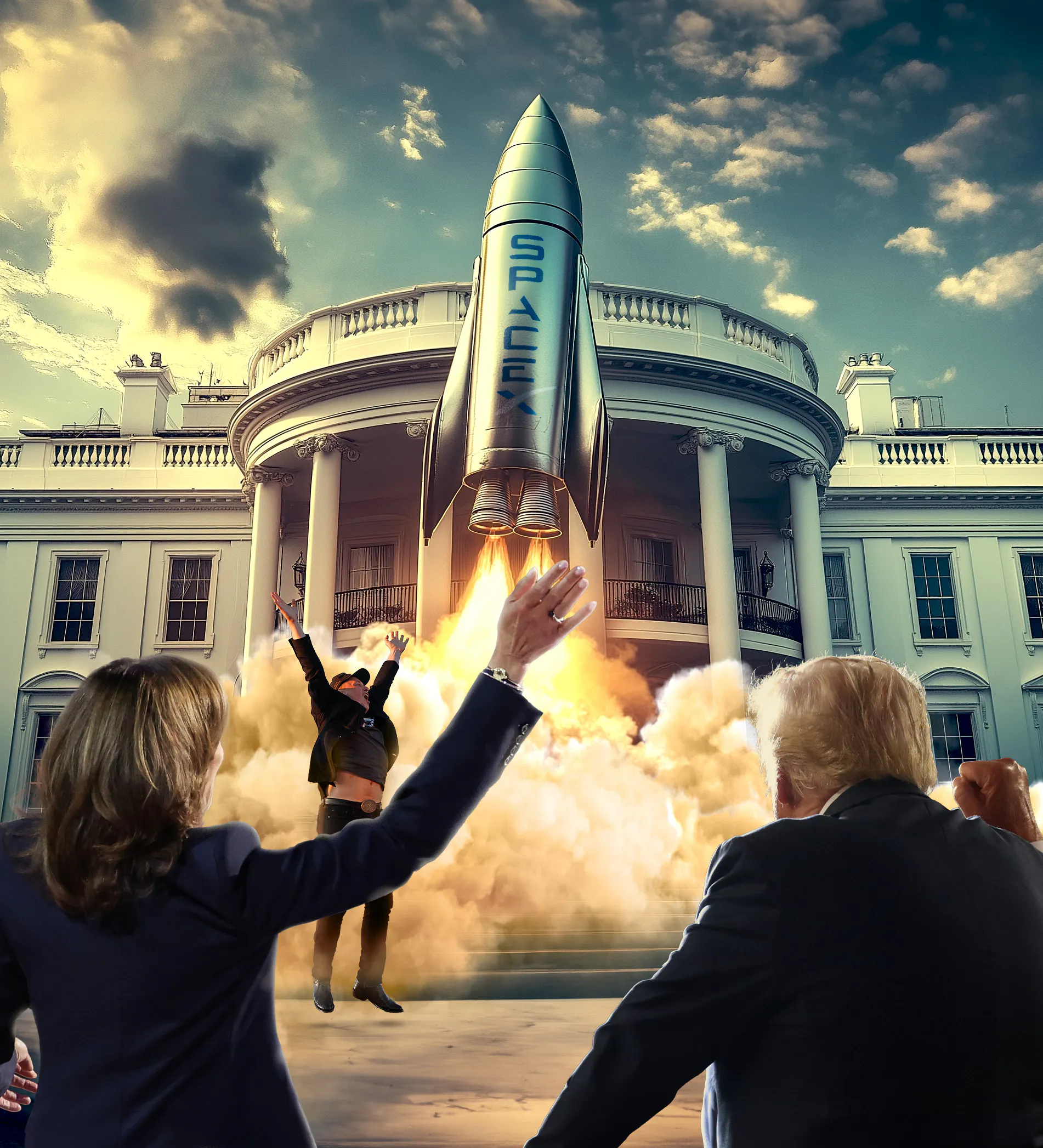 Elon Musk Will Win, No Matter Who Wins the White House
