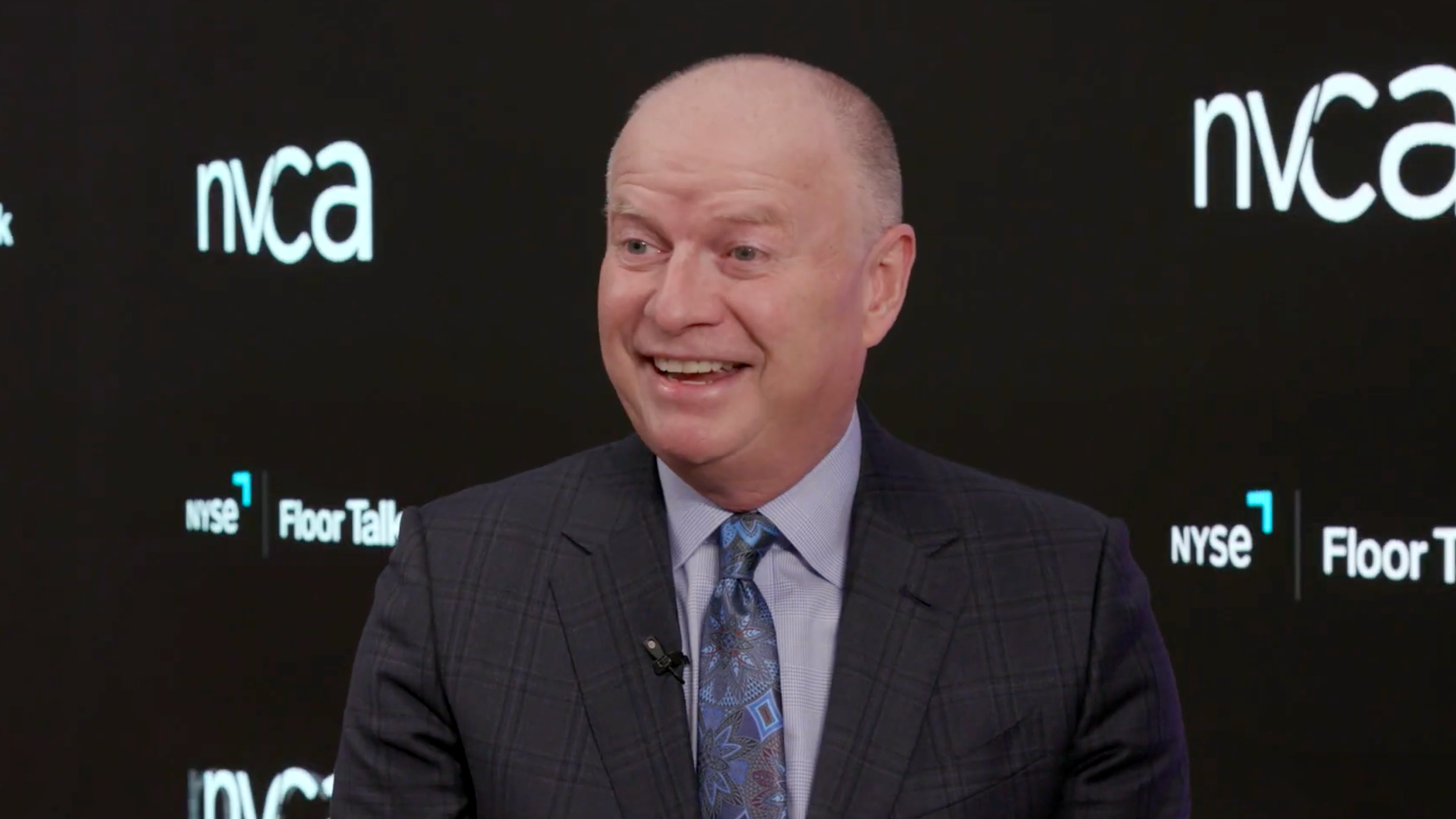 NVCA President, Bobby Franklin. Photo via YouTube/NYSE.