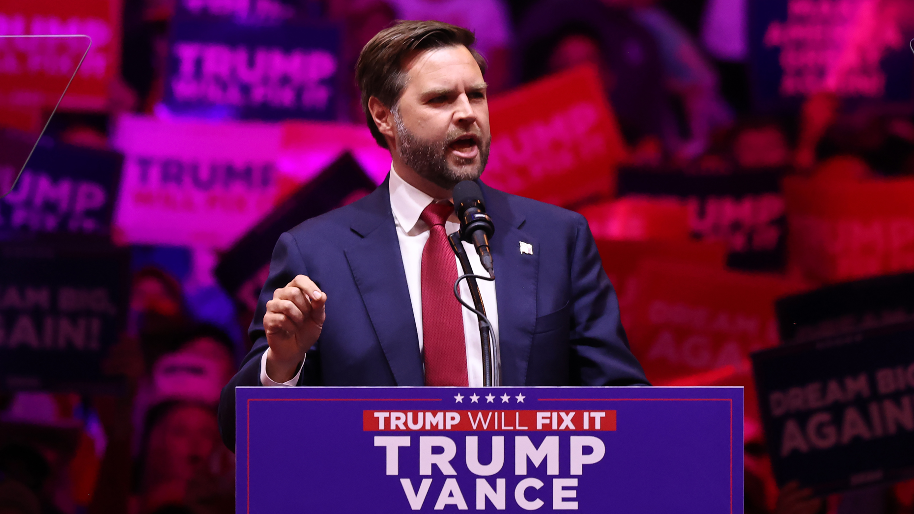 J.D. Vance. Photo via Getty