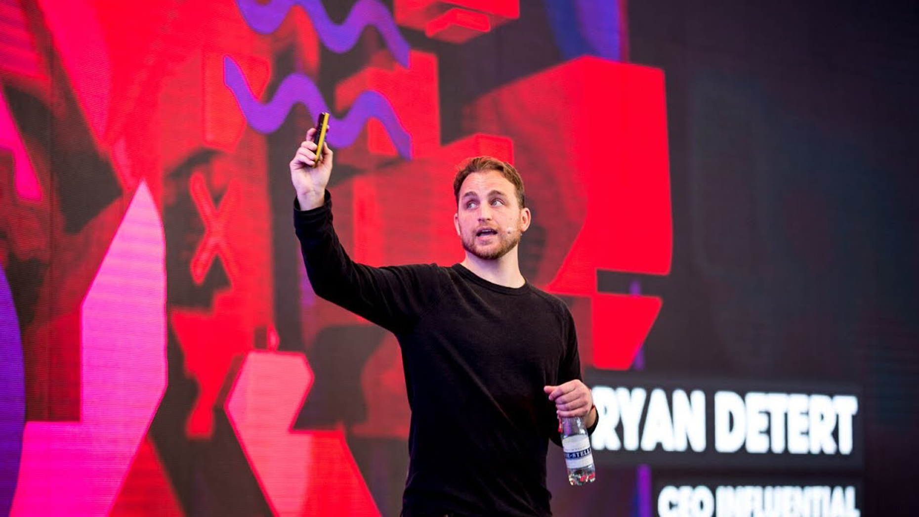Ryan Detert, CEO of Influential. Photo via YouTube