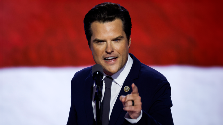 Florida Congressman Matt Gaetz. Photo via Getty.