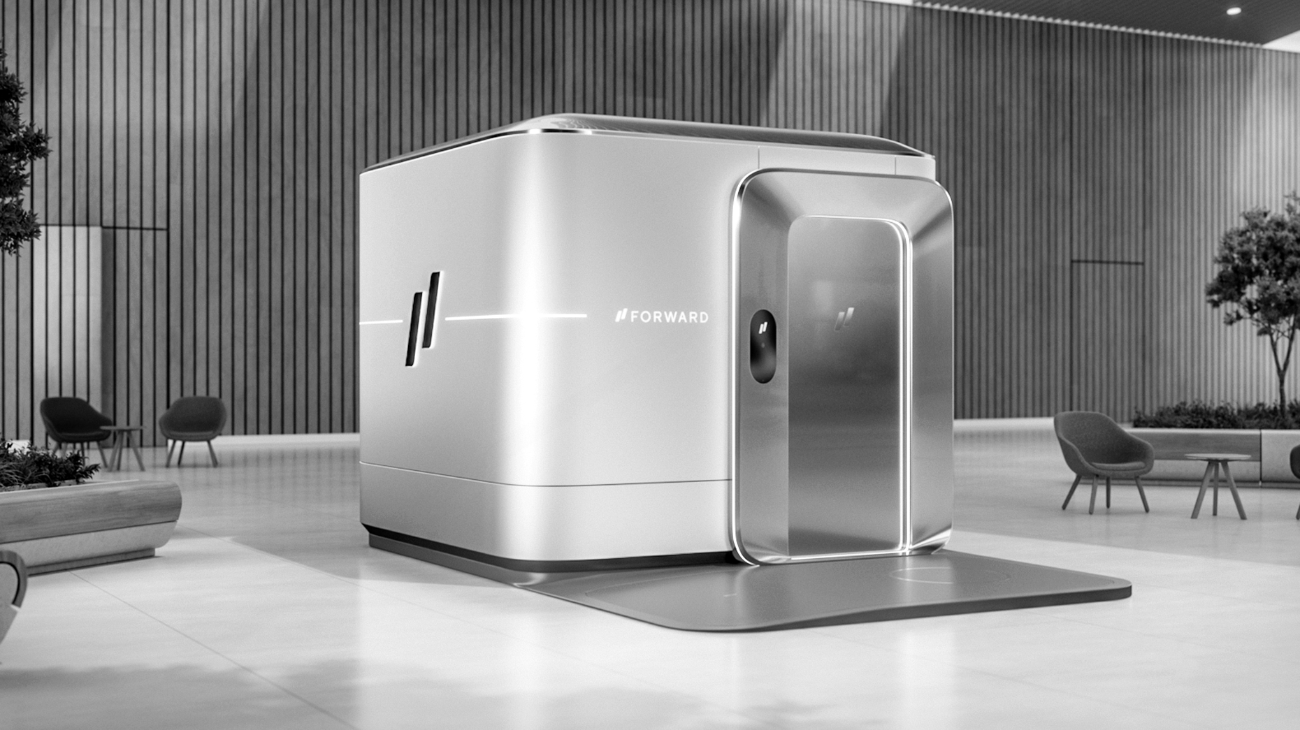 Forward's CarePod. Photo via Forward.