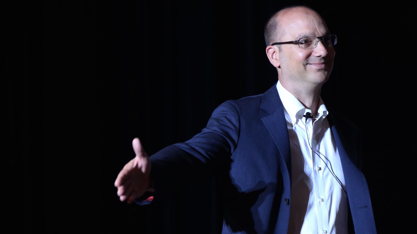 Former Android chief Andy Rubin. Photo by Bloomberg.
