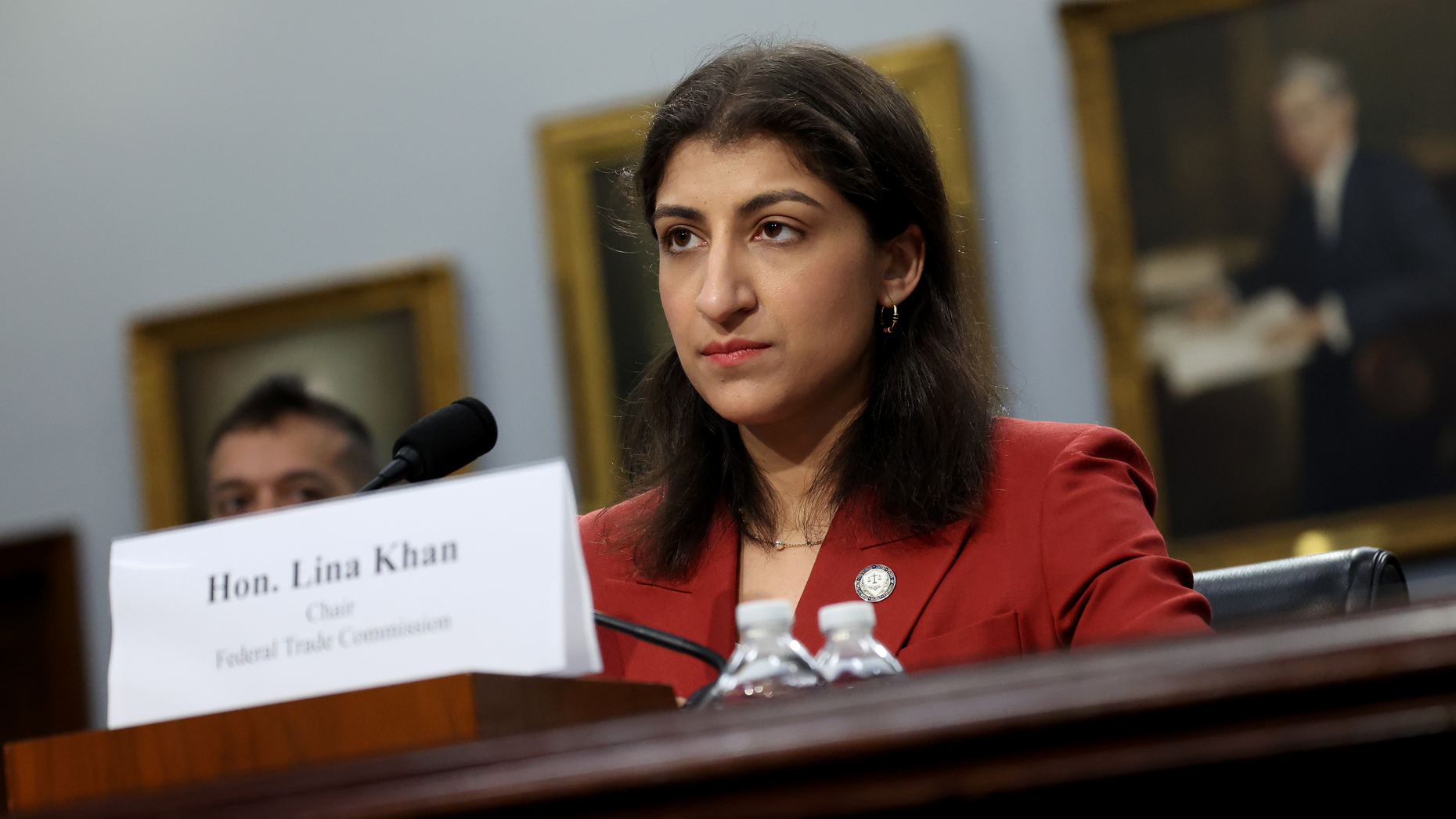 FTC Chair Lina Khan. Photo via Getty.